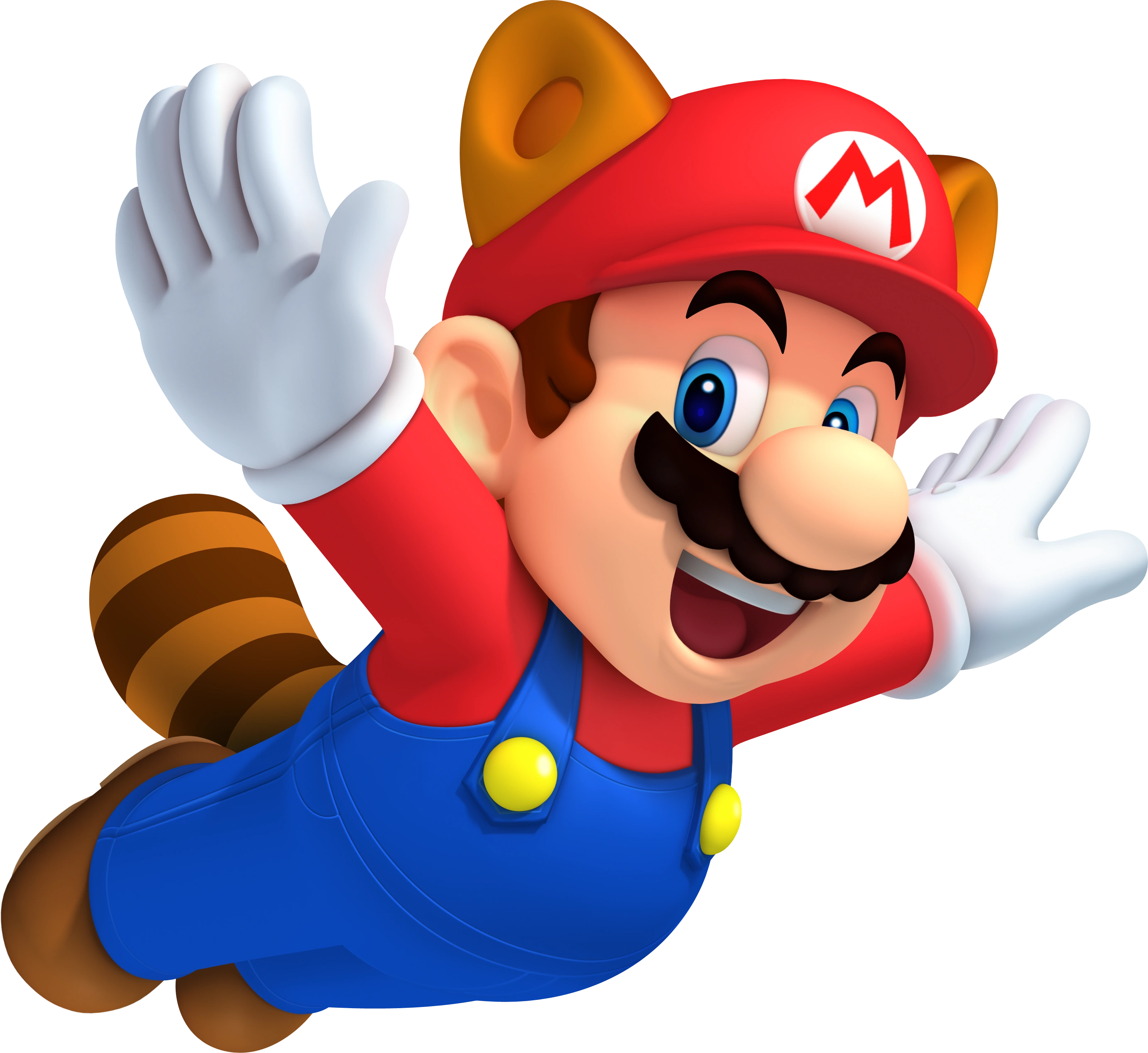 2765x2537 Raccoon Mario