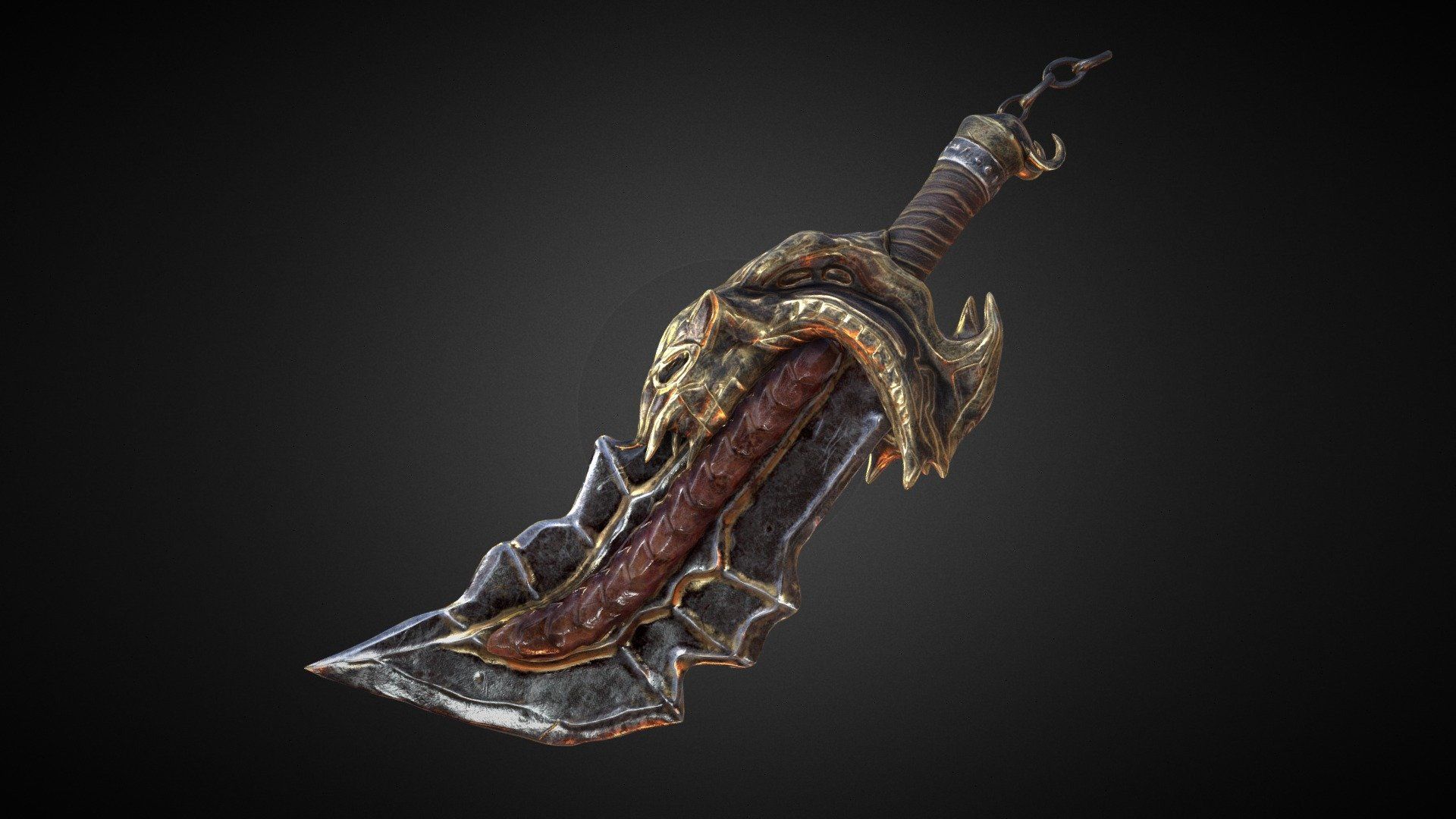 1920x1080 God of War OF WRATH model by Jawlex [4d05779]