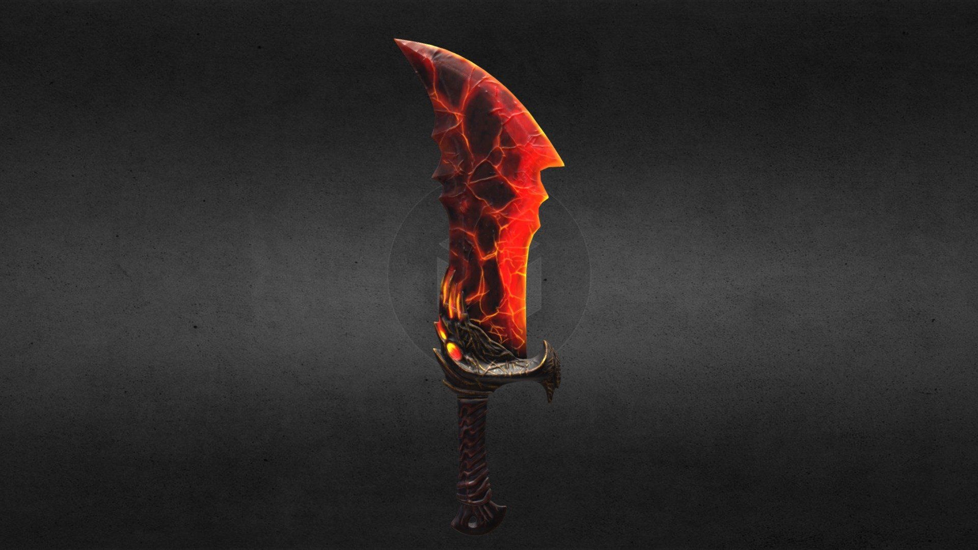 1920x1080 God Of War Blades Of Chaos Kratos Sword model by AR3Designs [34517fc]