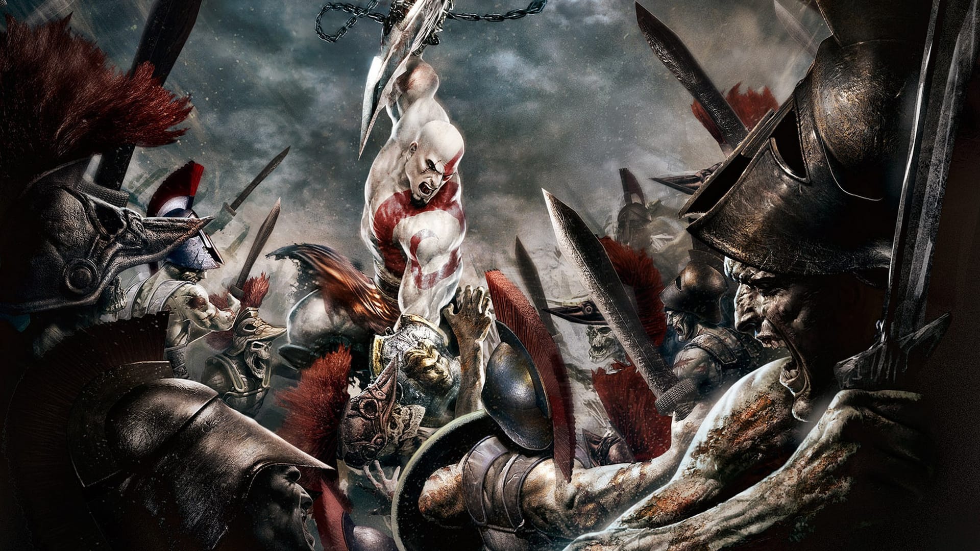 1920x1080 Wallpaper god of war kratos sword 1920x1080 Full HD from youngmillz8 image and screensavers
