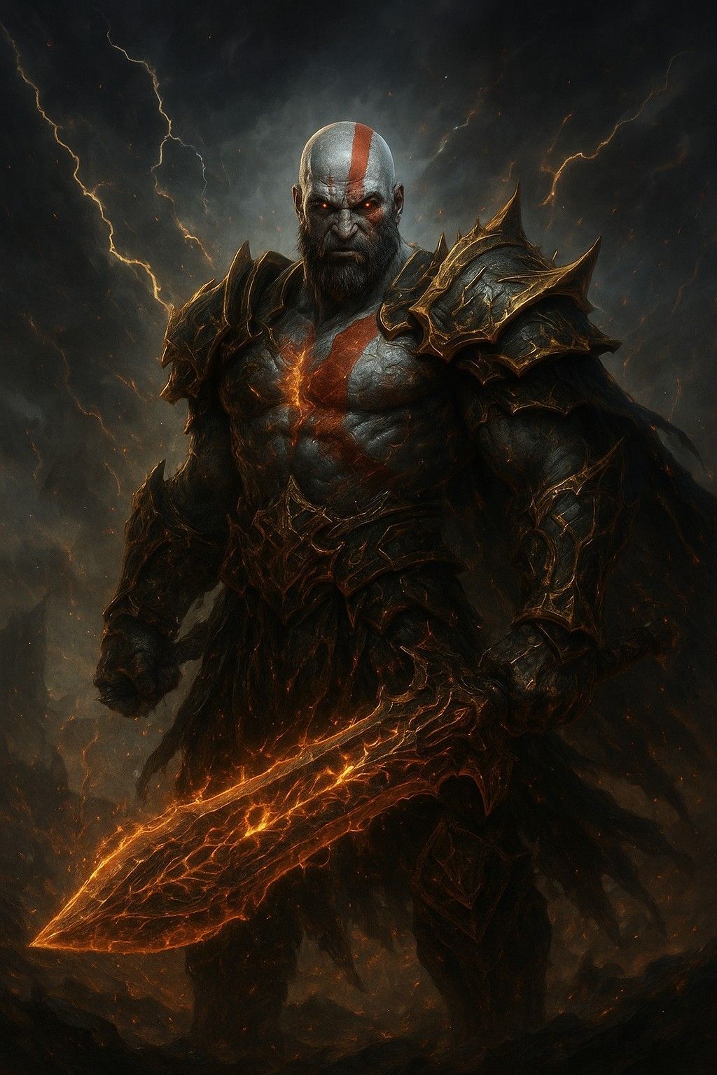 1024x1536 Kratos: God of War