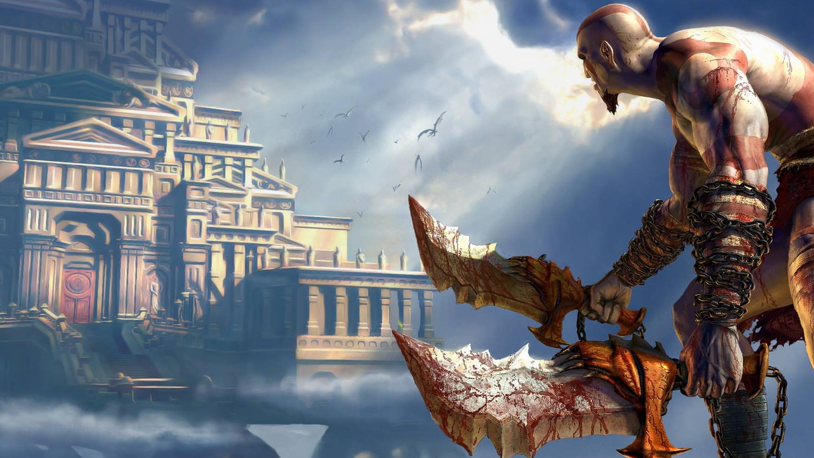 1600x900 God Of War Was Originally A First Person Game