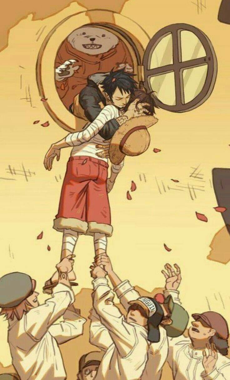 736x1214 Luffy and law wallpaper. One piece fanart wallpaper, Law x luffy wallpaper, Fan art