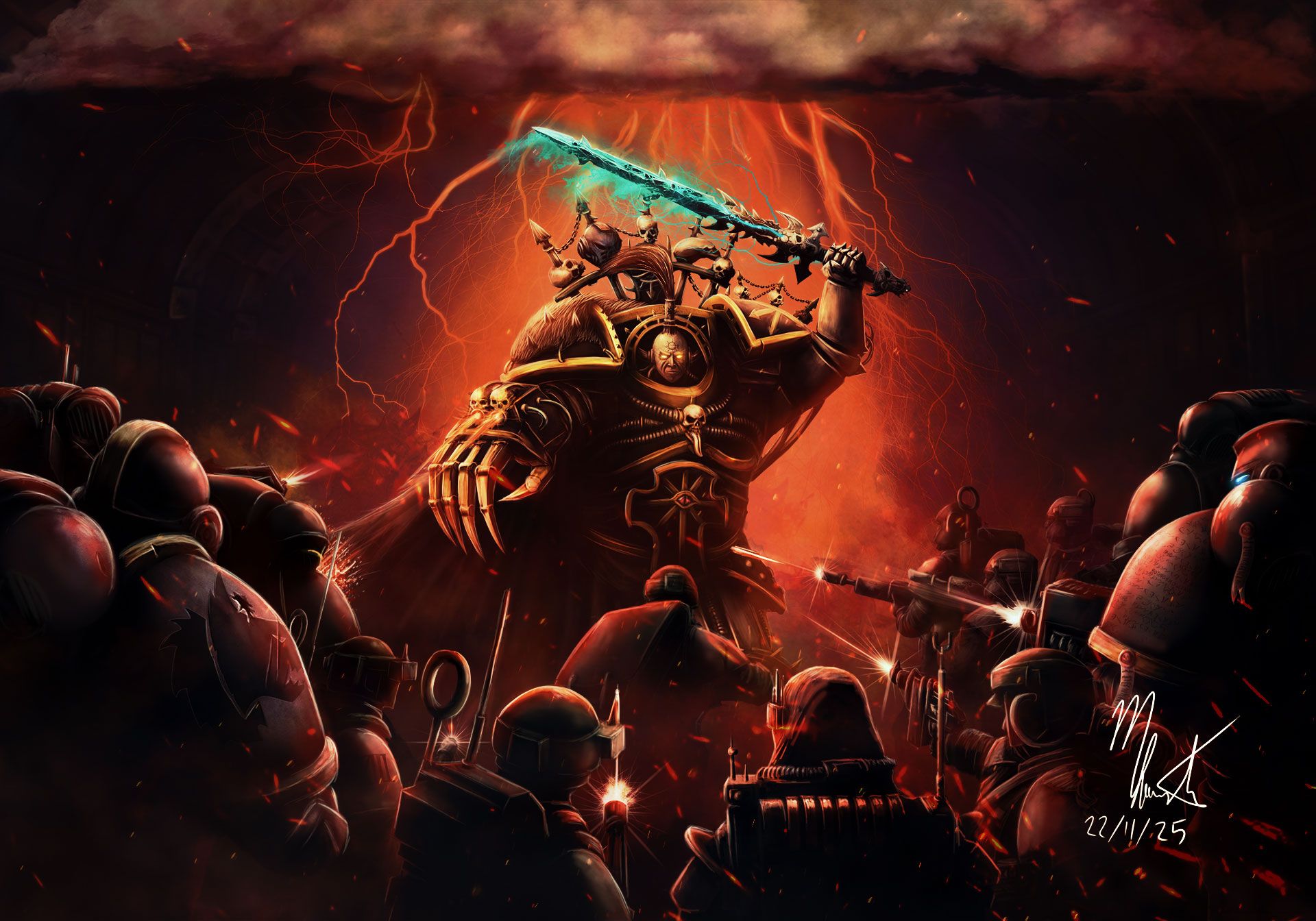 1920x1344 Adeptus Mechanicus 40K Artwork