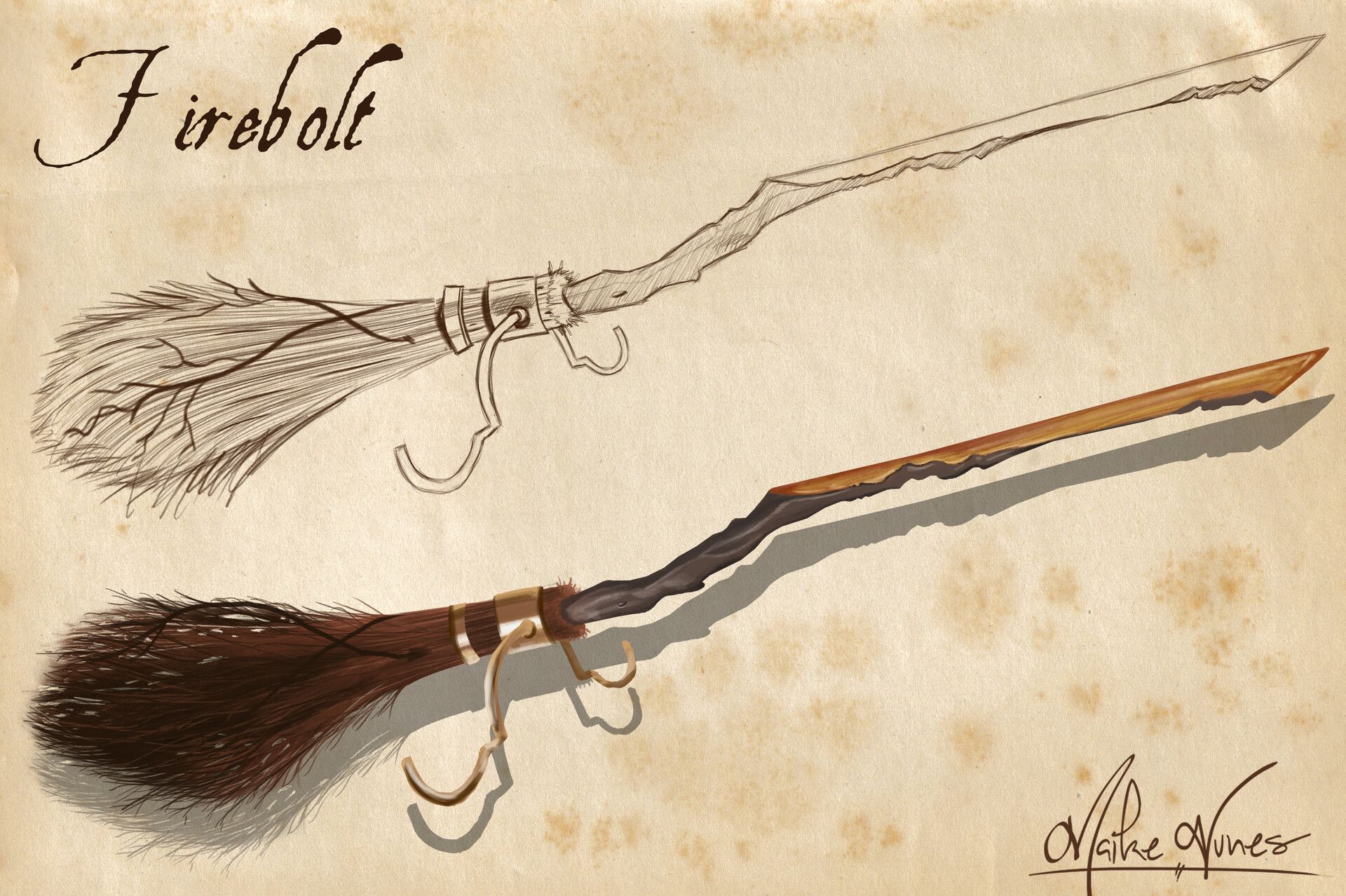 1920x1278 The Firebolt Broom