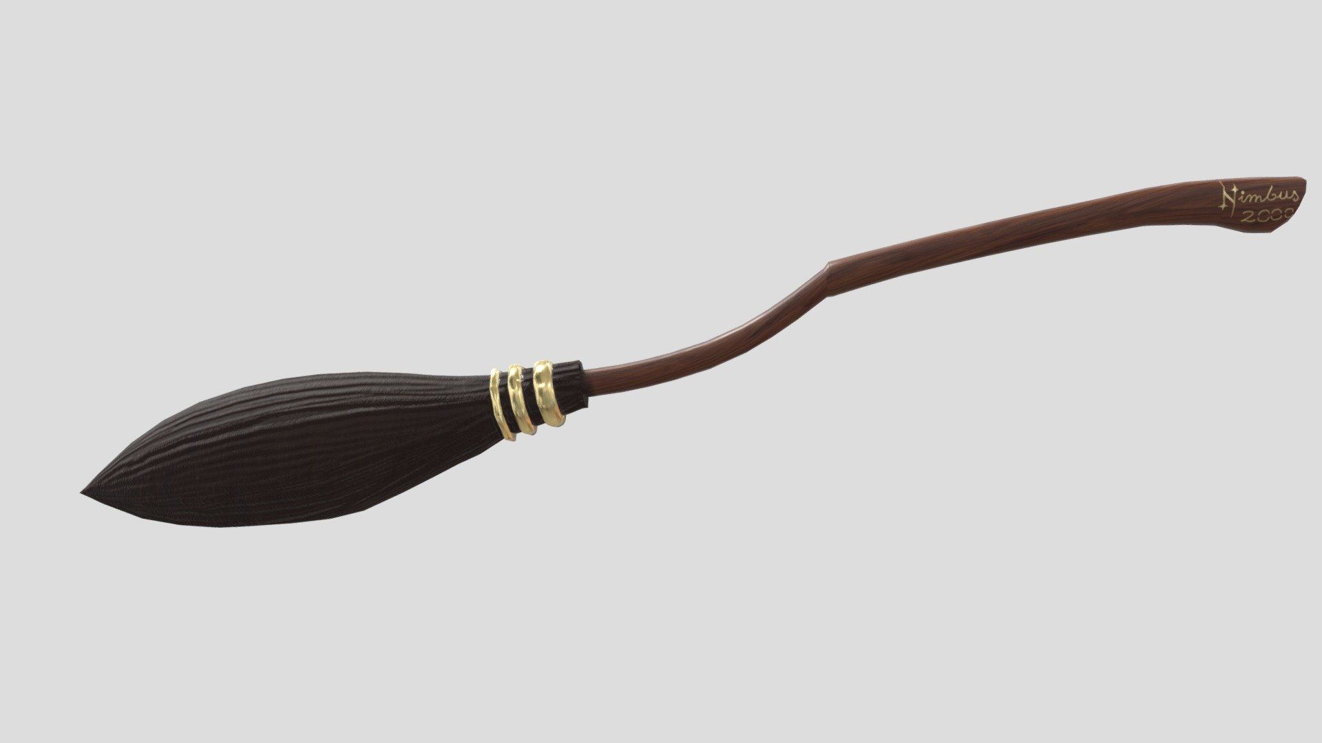 1920x1080 Harry Potter Broomstick model by rosyp_3D [048c9ab]