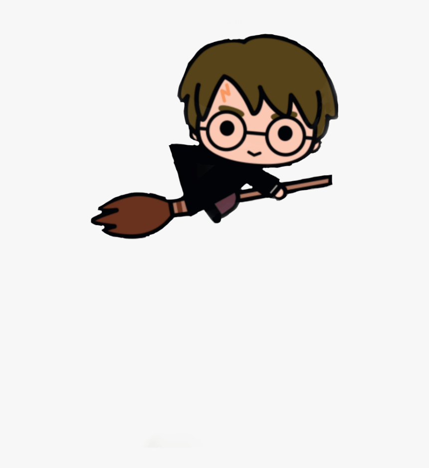 860x938 harrypotter #broomstick #scar Potter Clipart Png, Transparent Png, Transparent Png Image