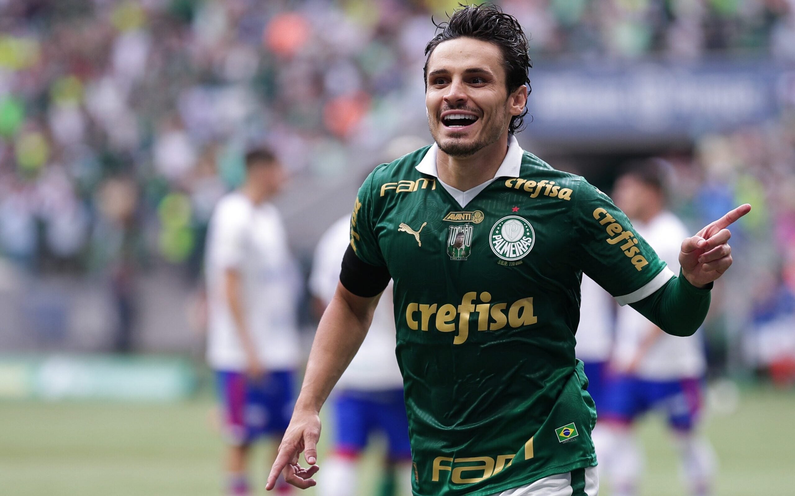 2560x1600 Raphael Veiga marca seu 100º gol pelo Palmeiras