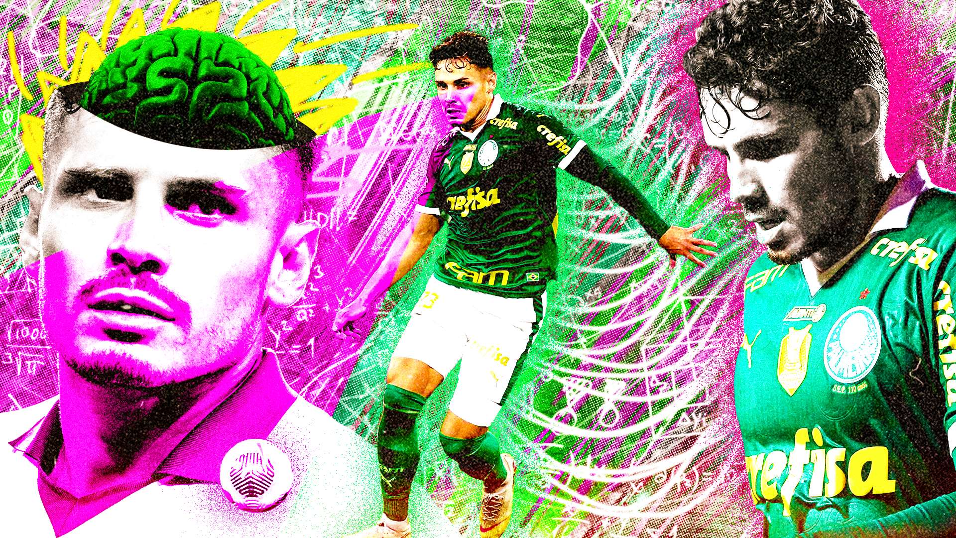 1920x1080 Cérebro e bola são os aliados de um cansado Raphael Veiga no Palmeiras. Goal.com Brasil