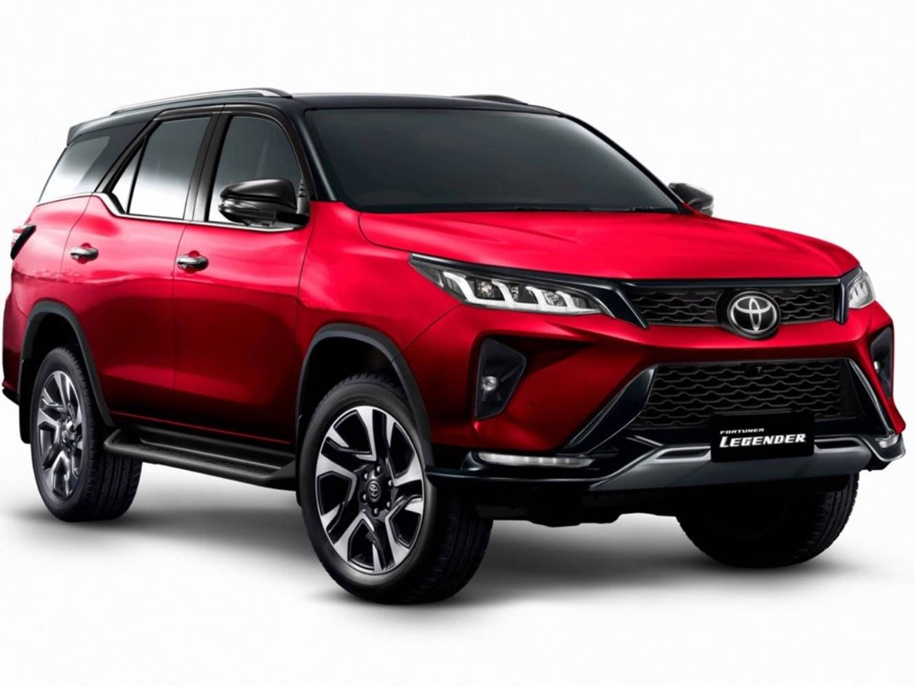 1333x1000 Download Toyota Fortuner Legender Emotional Red Model Wallpaper