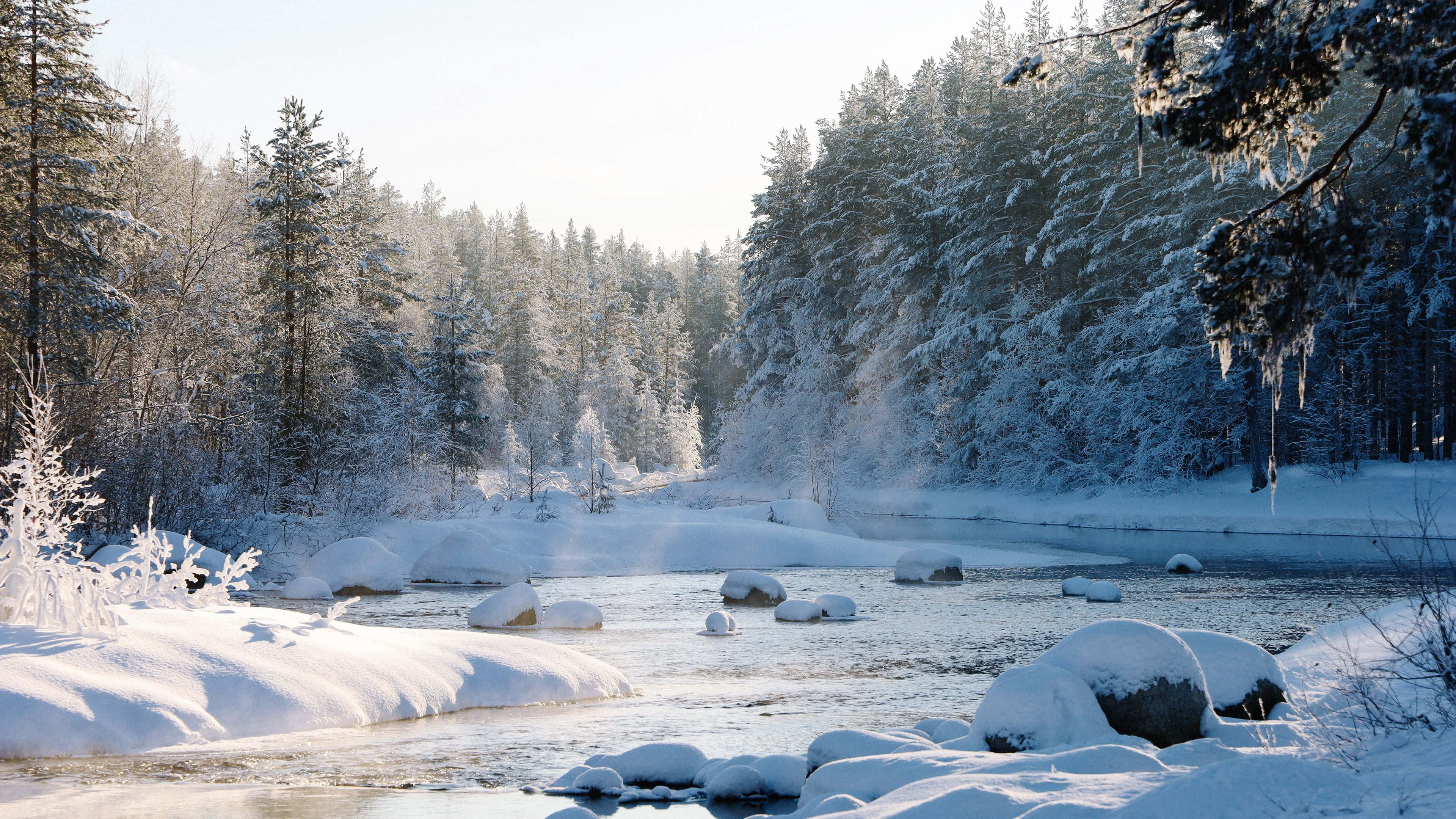 3840x2160 Download a river is flowingest Background