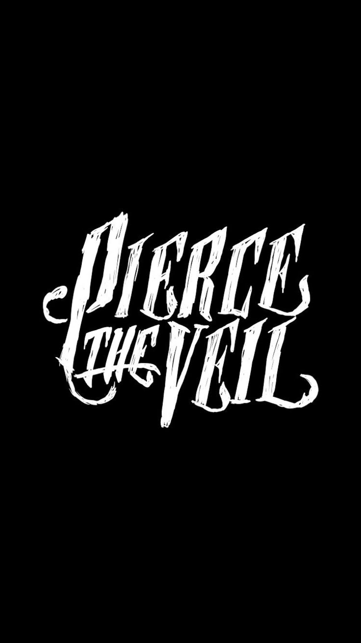736x1309 Direct the Veil Logo Logo on Black Background. Logo pierce the veil, King for