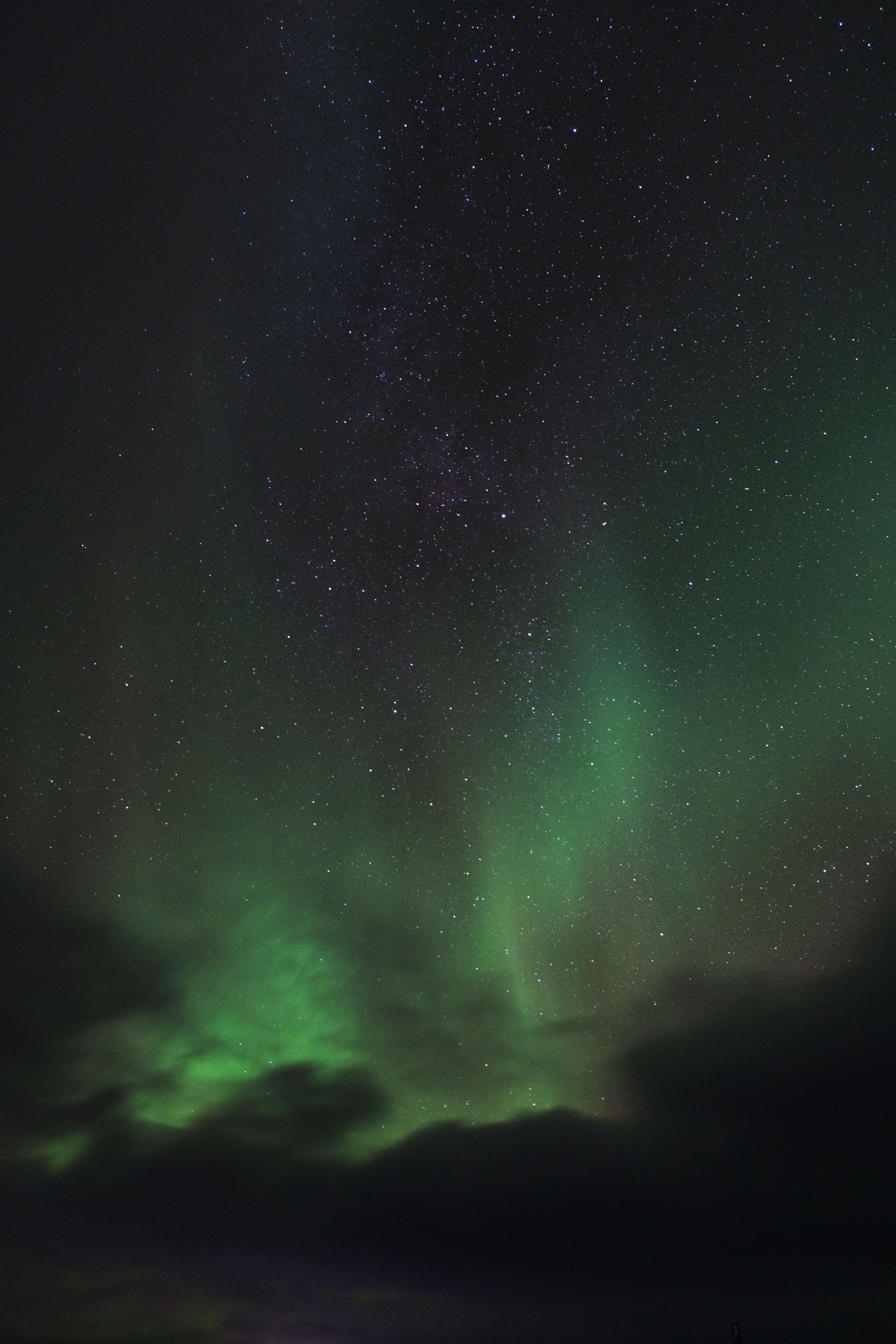 4160x6240 Green and Black Sky During Night Time · Free
