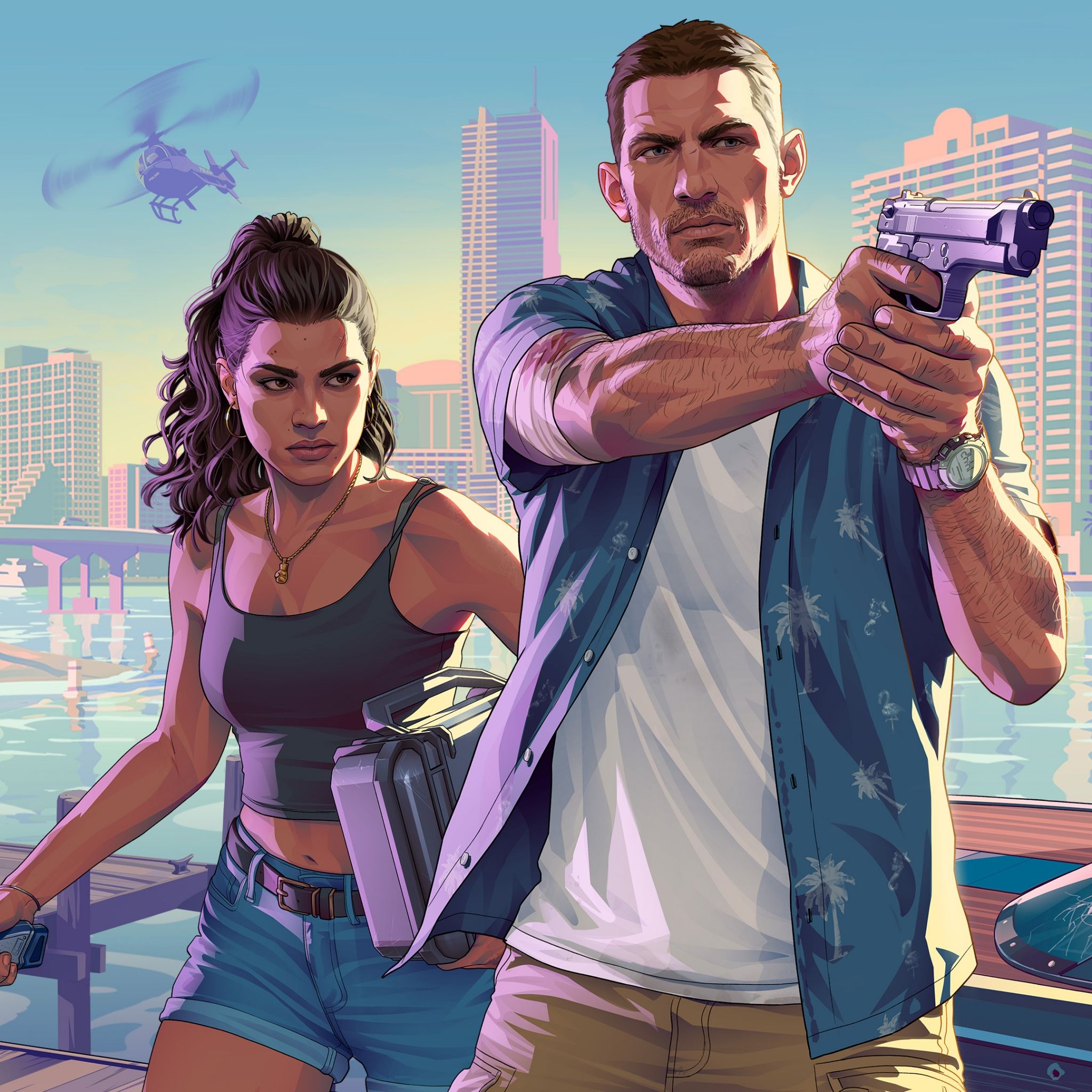 2048x2048 Grand Theft Auto VI Wallpaper 4K, Ultrawide, Lucia Caminos
