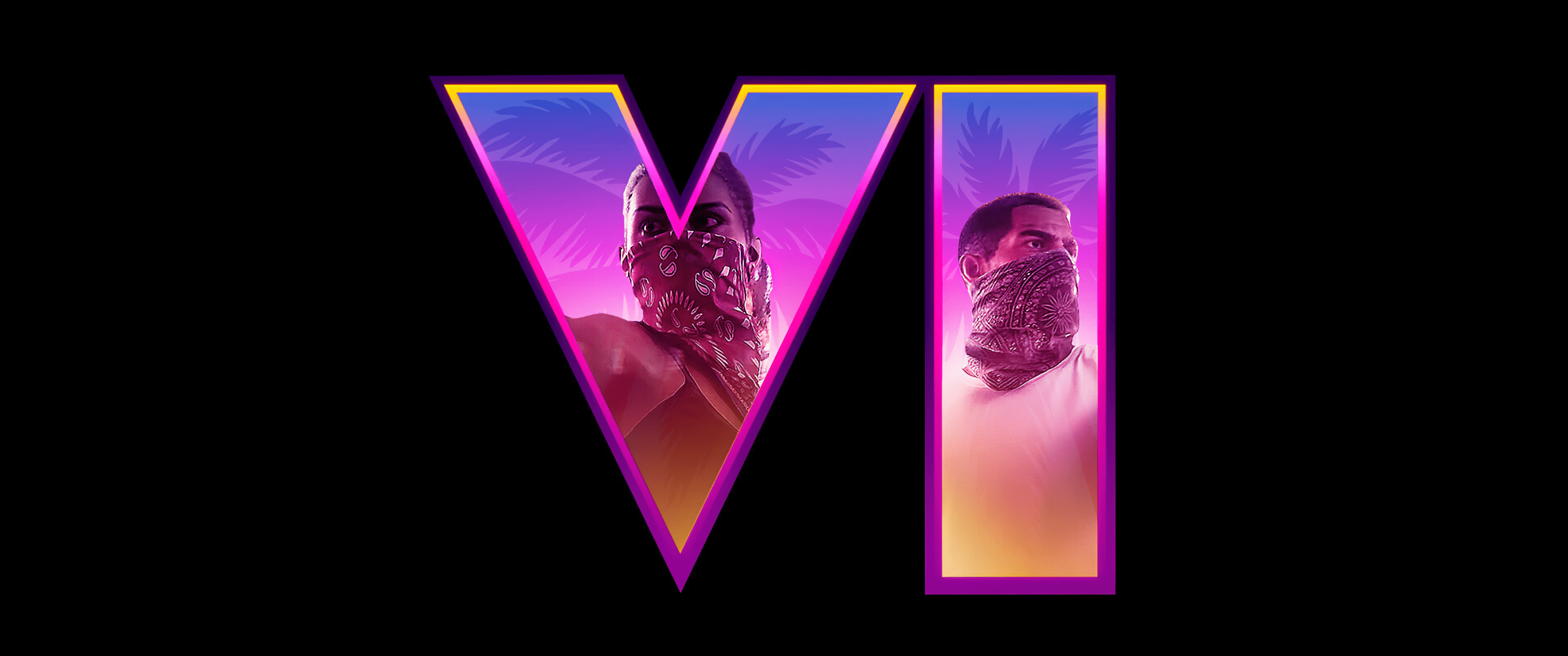 3440x1440 GTA 6 Wallpaper 4K, Character art, AMOLED