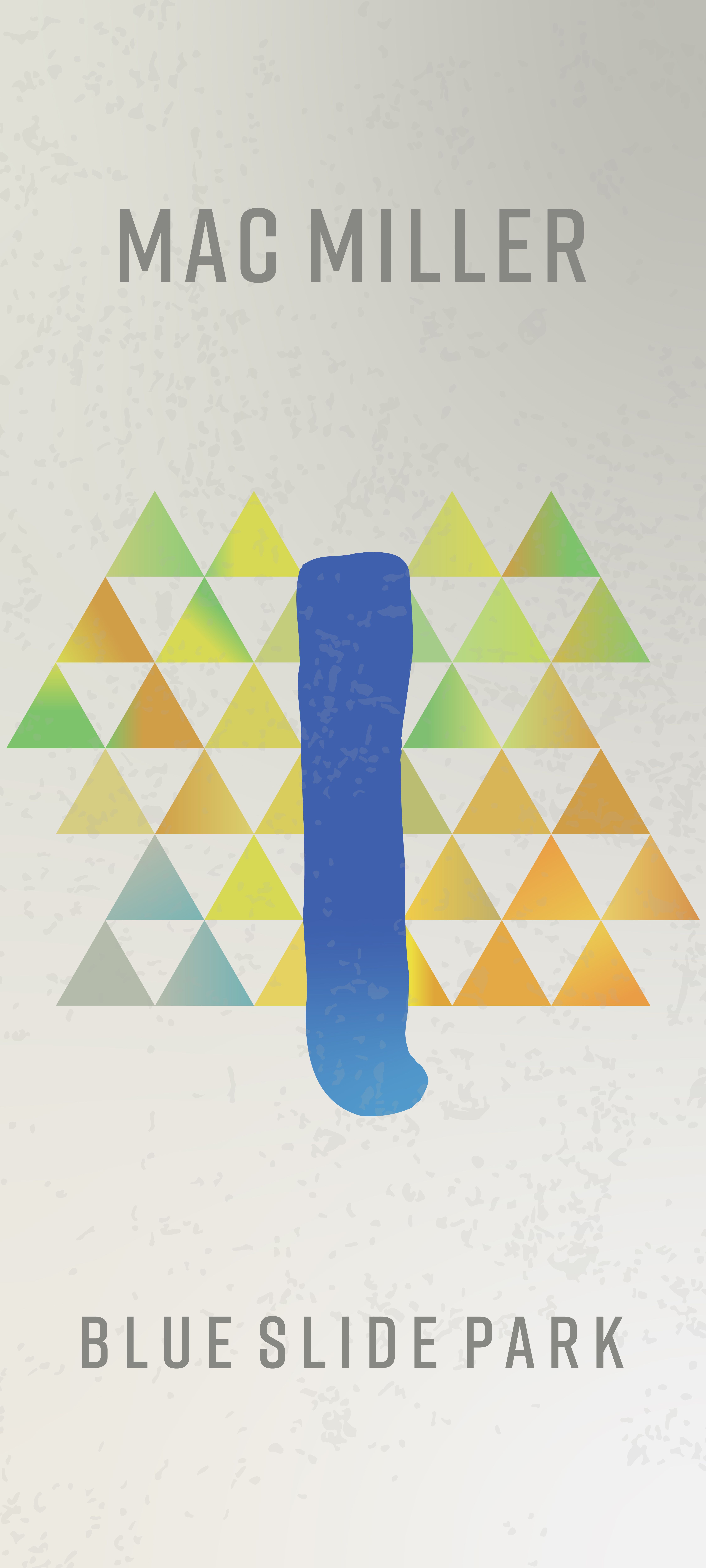 4500x10000 Background Mac Miller Blue Slide Park Some Album Inspired Phone Wallpaper R MacMiller