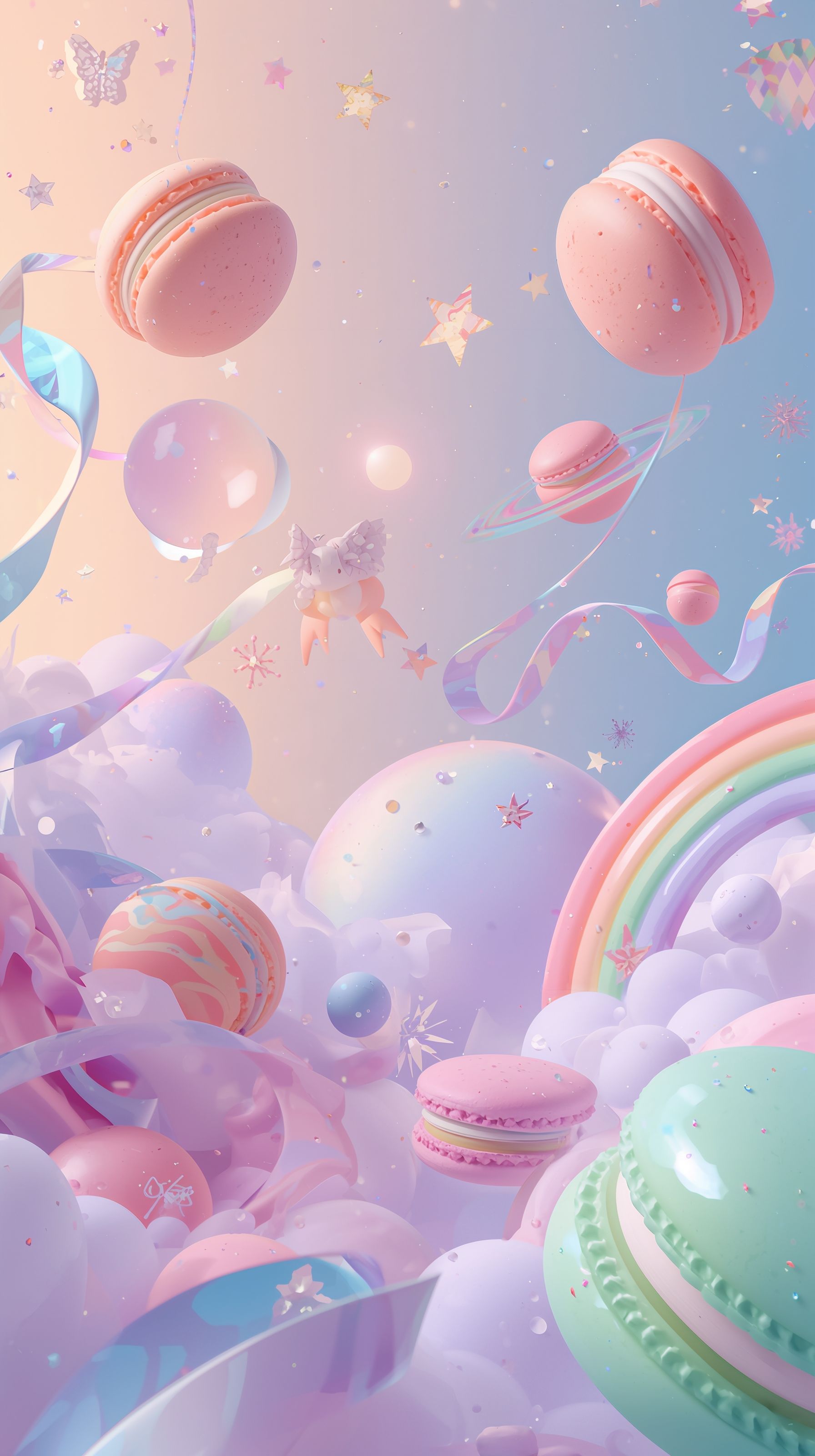 1792x3200 Cute Pastel Wallpaper for Every Device