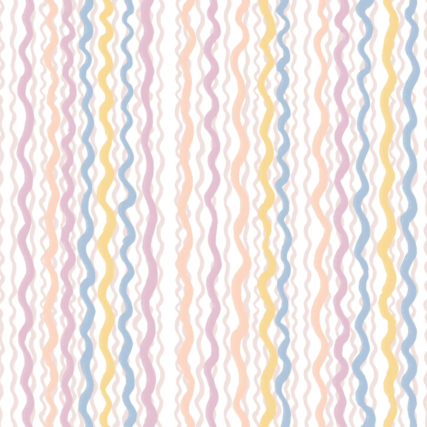 1800x1800 Pastel Dream Waves Wallpaper
