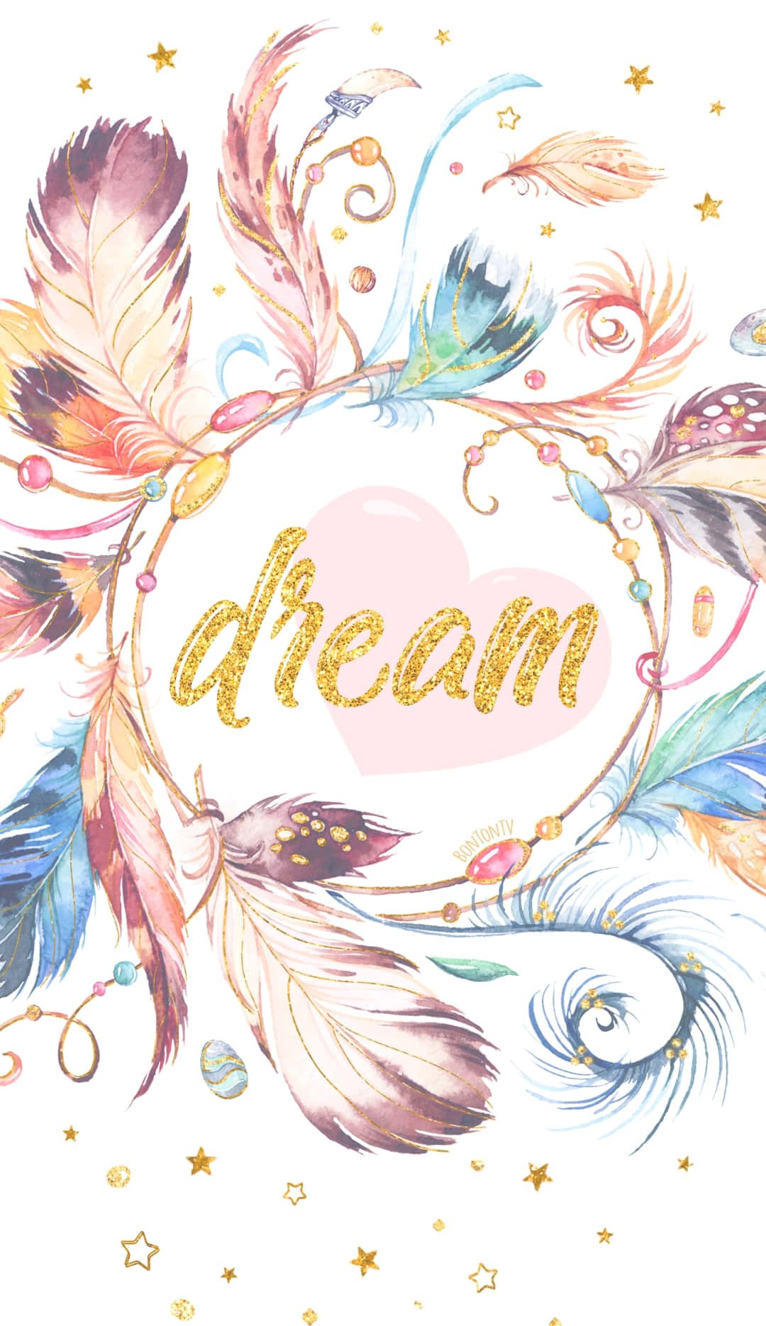 1080x1870 Download Boho Pastel Dreamscape Wallpaper