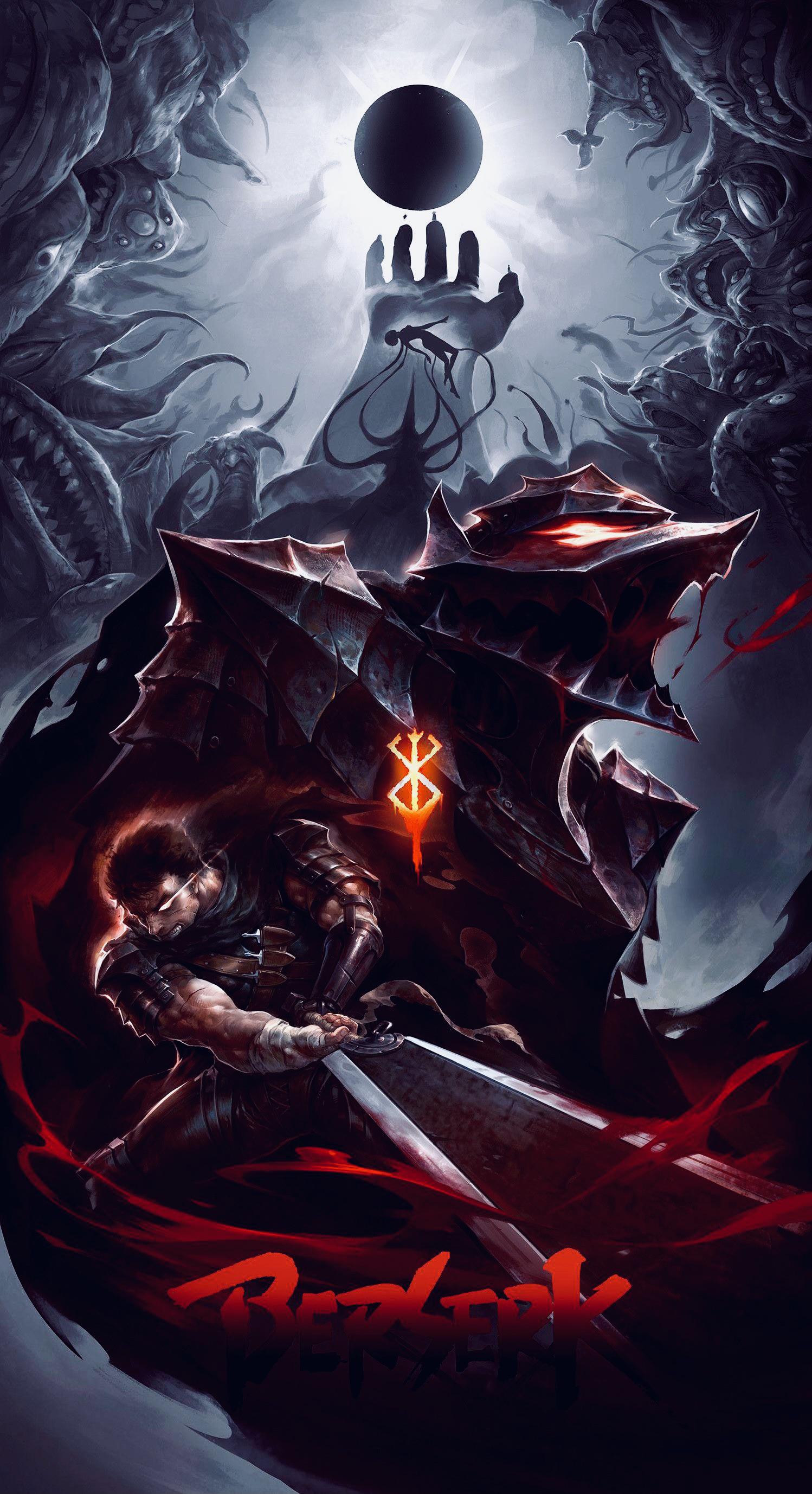 1498x2755 Edited Berserk wallpaper