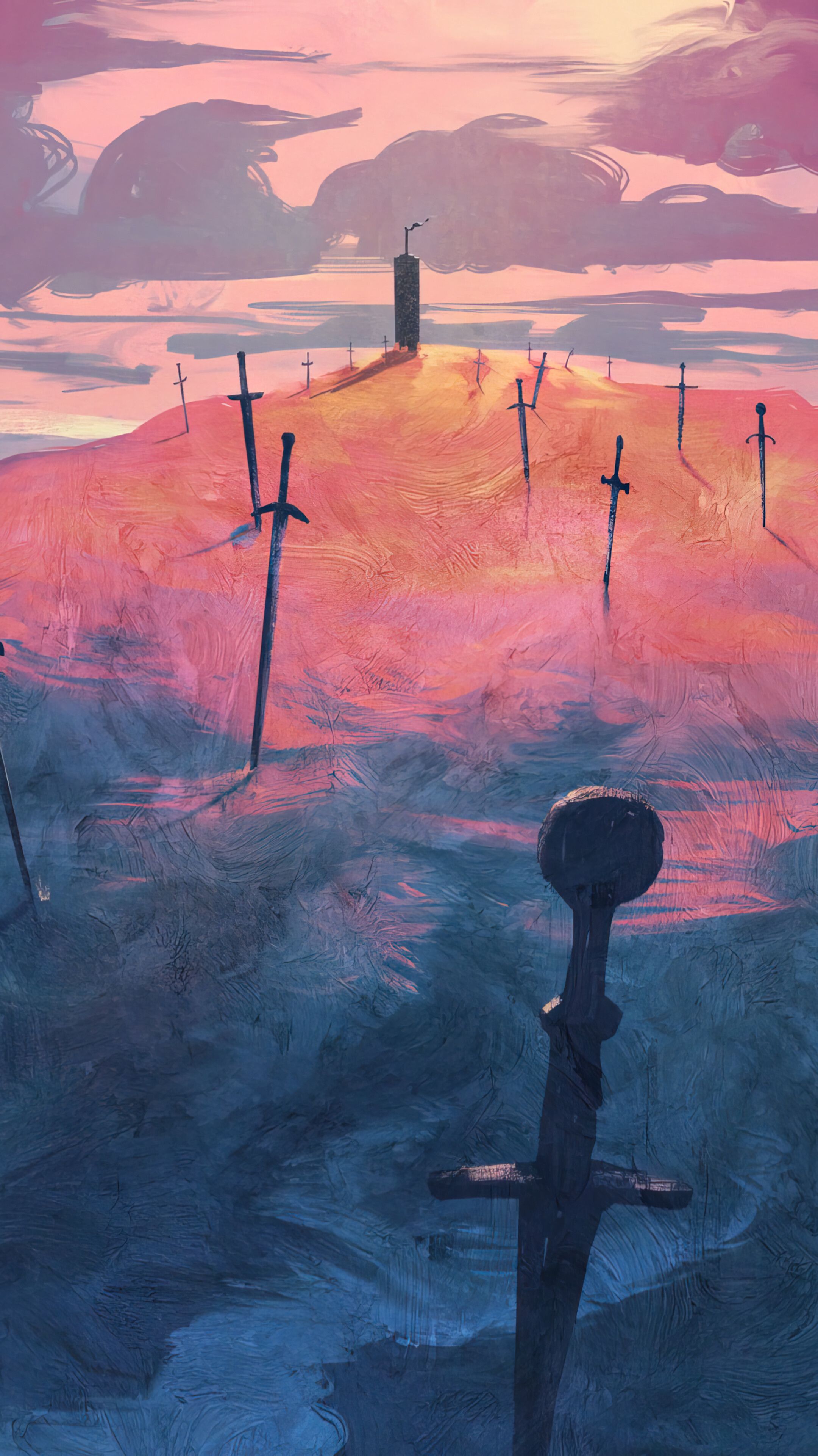 2160x3840 Berserk Sword Wallpaper