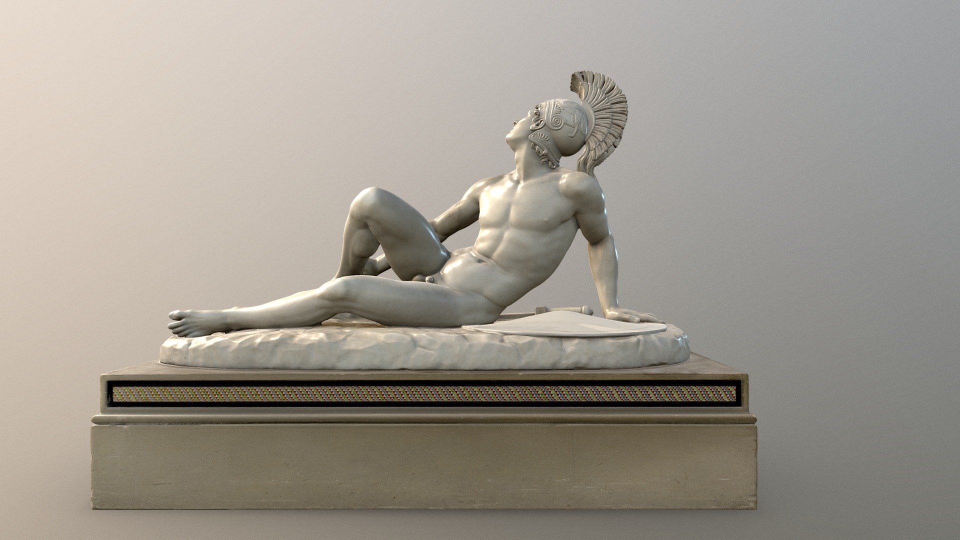 1920x1080 The Wounded Achilles by Filippo Albacini model by 3D Scan Studios [36b1df9]
