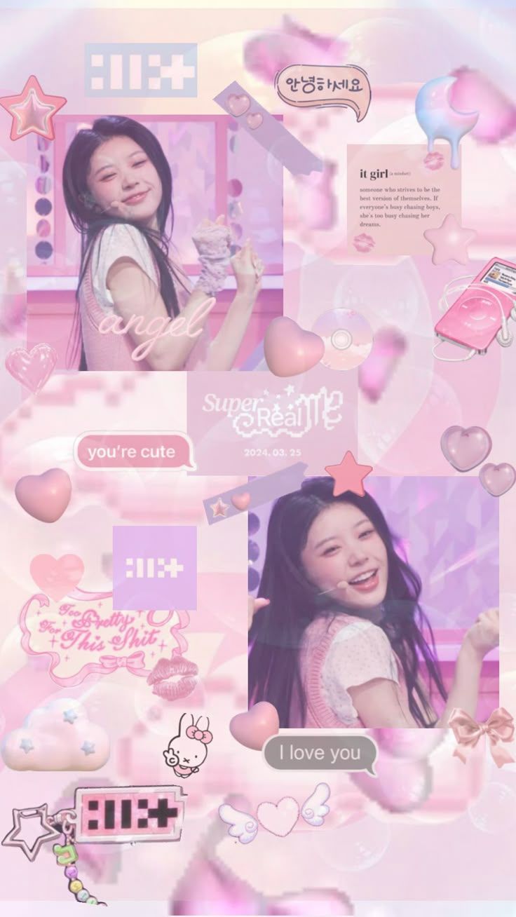736x1308 illit #illitmoka #cute #itgirl #mokaillit #moka #kpop #kpopidol #wallpaper # pink #debut #illitdebut #cutecore