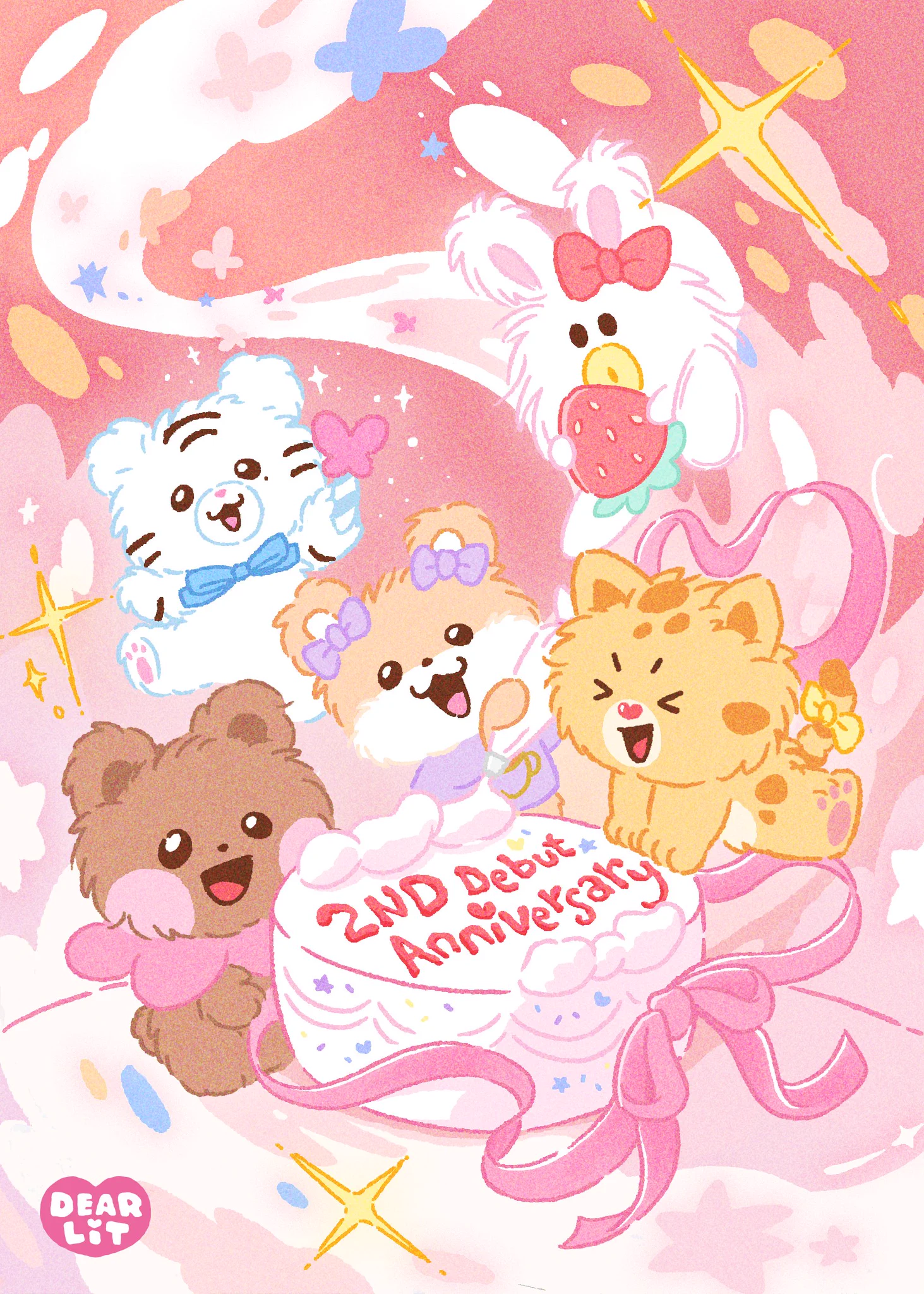 1463x2048 ILLIT official on X: From. DEARLIT ━━━━━━━⊱⋆⊰━━━━━━━ Happy 2nd Debut Anniversary!