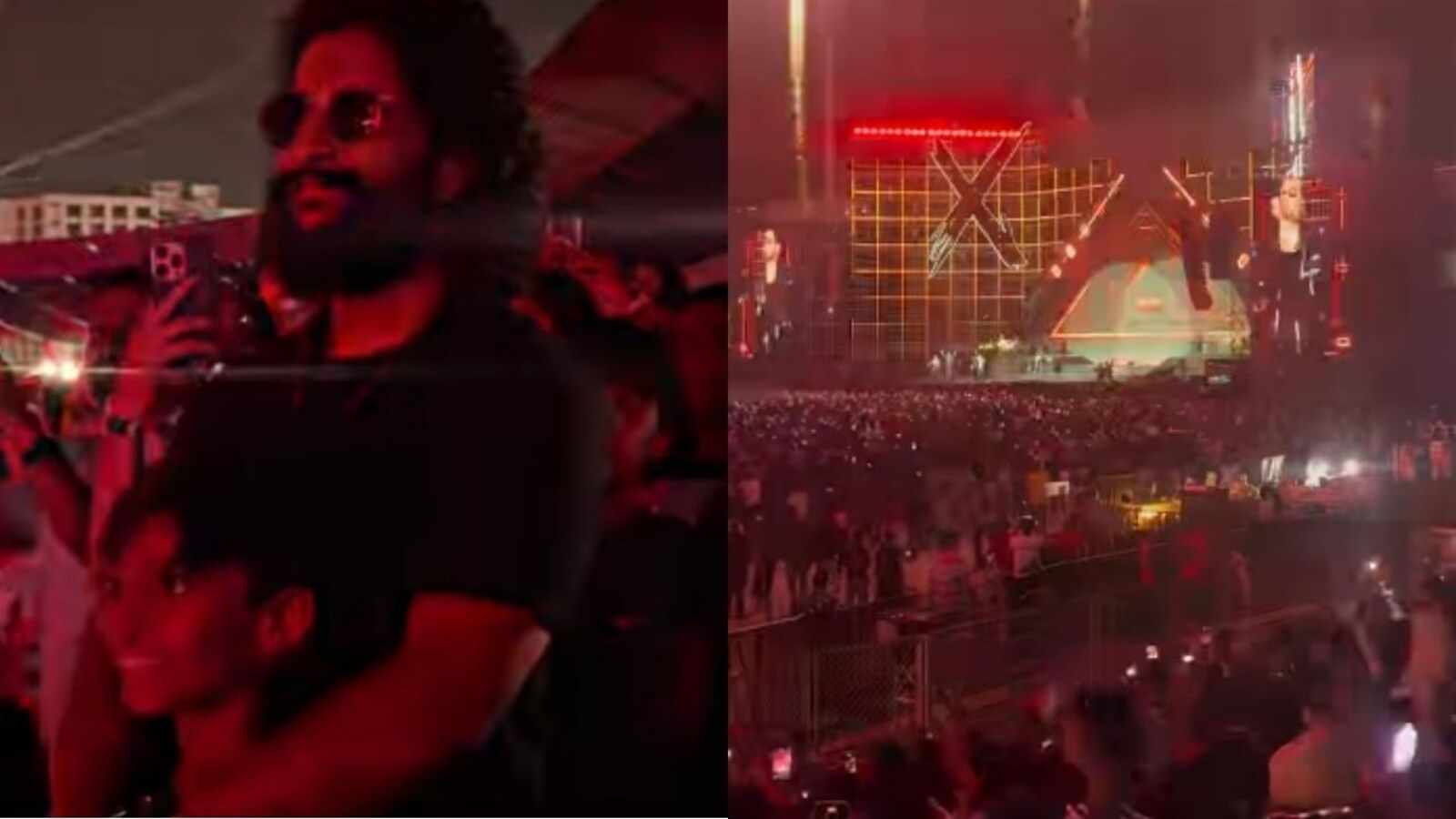 1600x900 Nani's wife records proud moment as crowd sings 'aaya sher' at Anirudh's concert, watch video