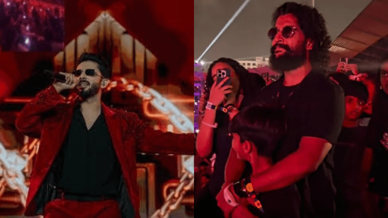 1600x900 Anirudh's Hyderabad concert turns special as fans sing Aaya Sher; Nani joins the crowd