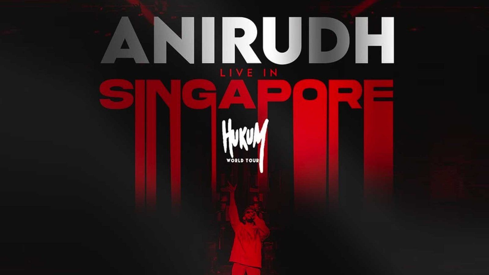 1600x900 Anirudh Live in Singapore: HUKUM Tour 2024. Samosa Avenue. Discover. Connect. Celebrate