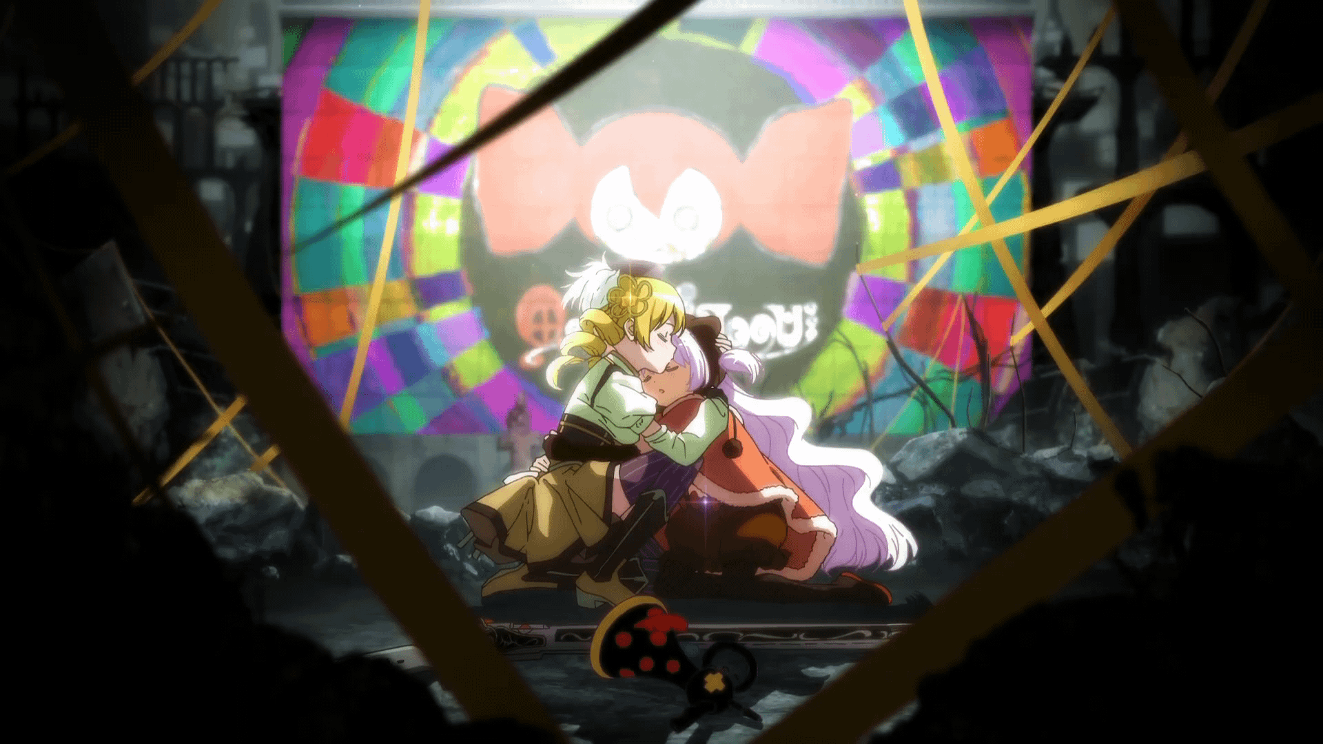 1920x1080 Mami and Nagisa from Opening on Magia Exedra