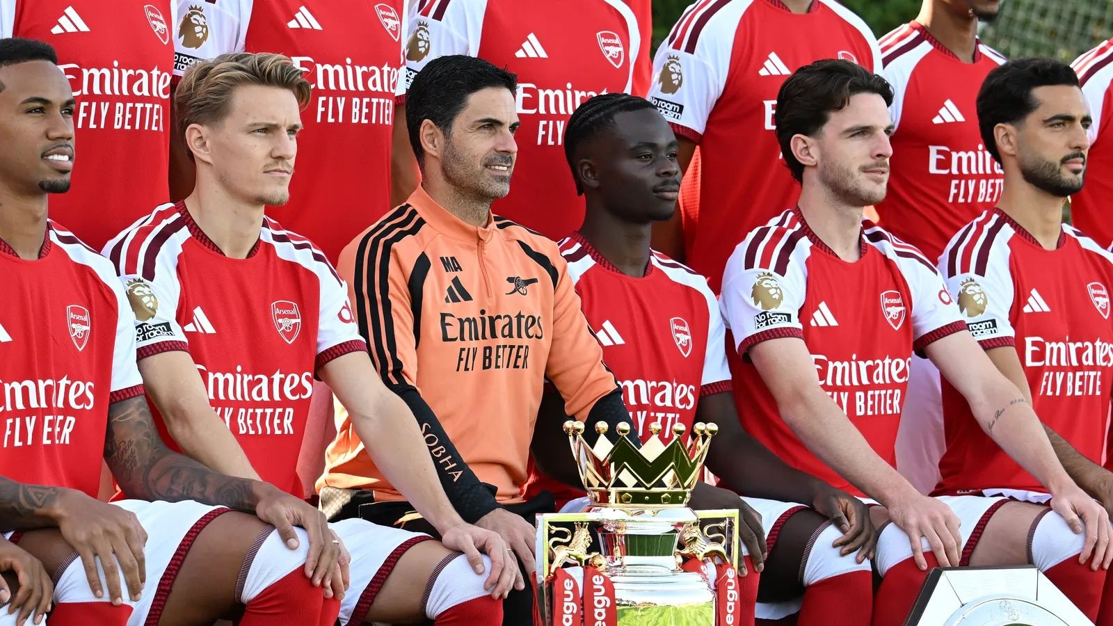 1600x900 See Our Men's First Team's 2026 27 Squad Photo. Arsenal FC Official Website