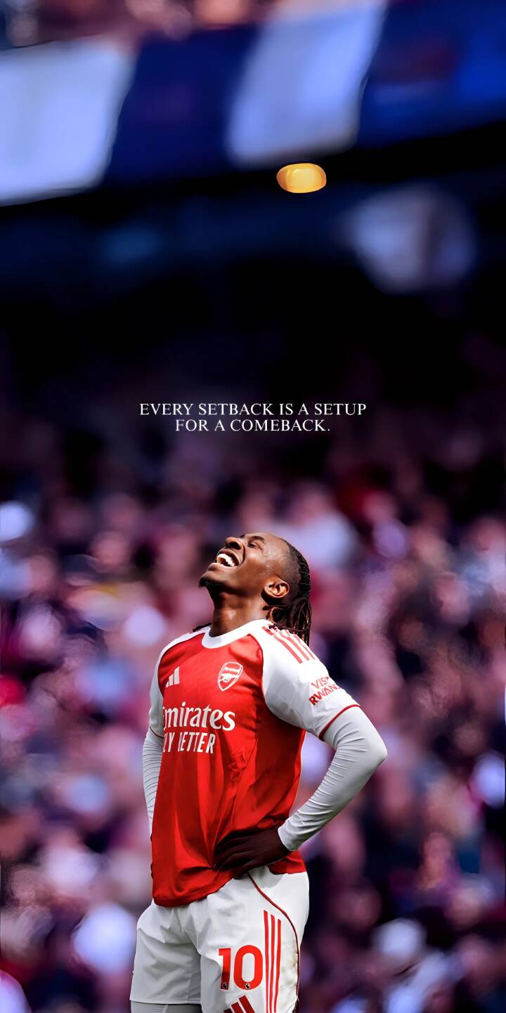720x1440 Arsenal FC Player Eze Wallpaper for Mobile 4K