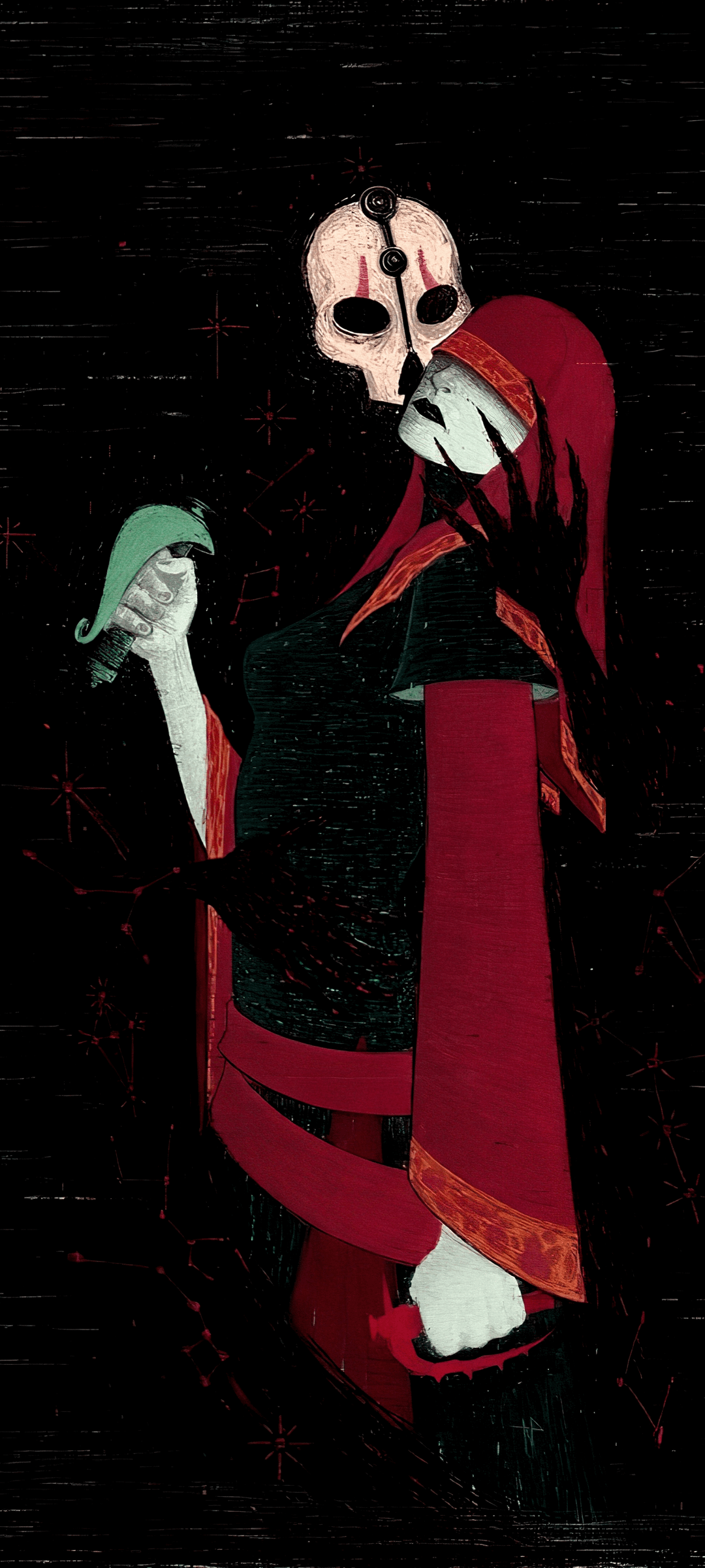 1080x2400 Star Wars Knights of the Old Republic Darth Nihilus and Visas Marr wallpaper (by NocturnusPavor) [1944x4320]