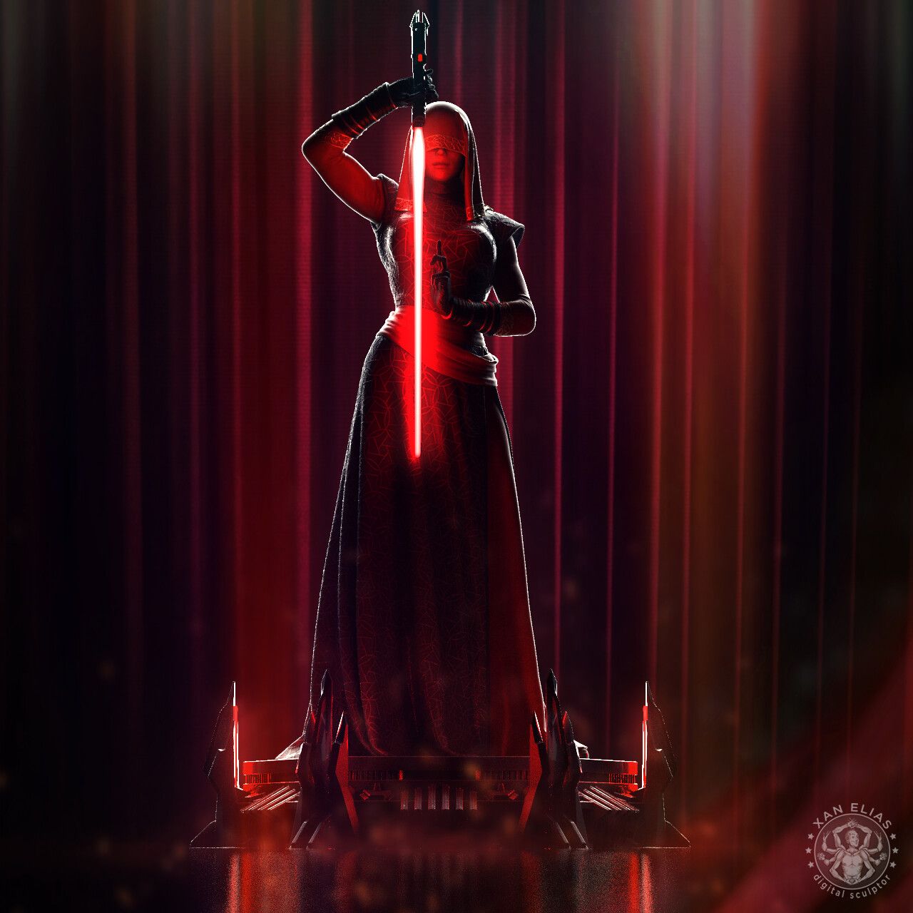 1280x1280 Xan Elías Marr 1:4 collectible statue