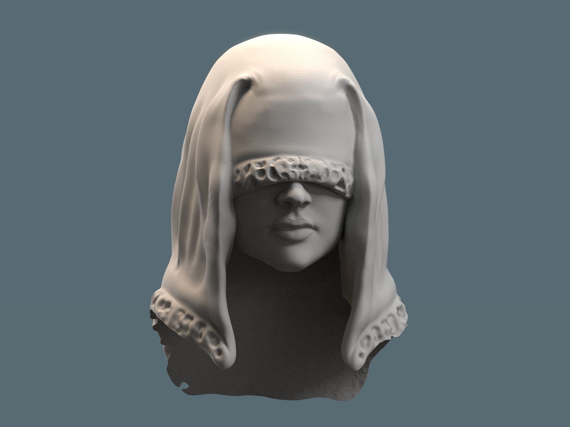 1920x1440 ♀️ Visas Marr KOTOR II Headsculpt・ STL File for 3D printing・Cults