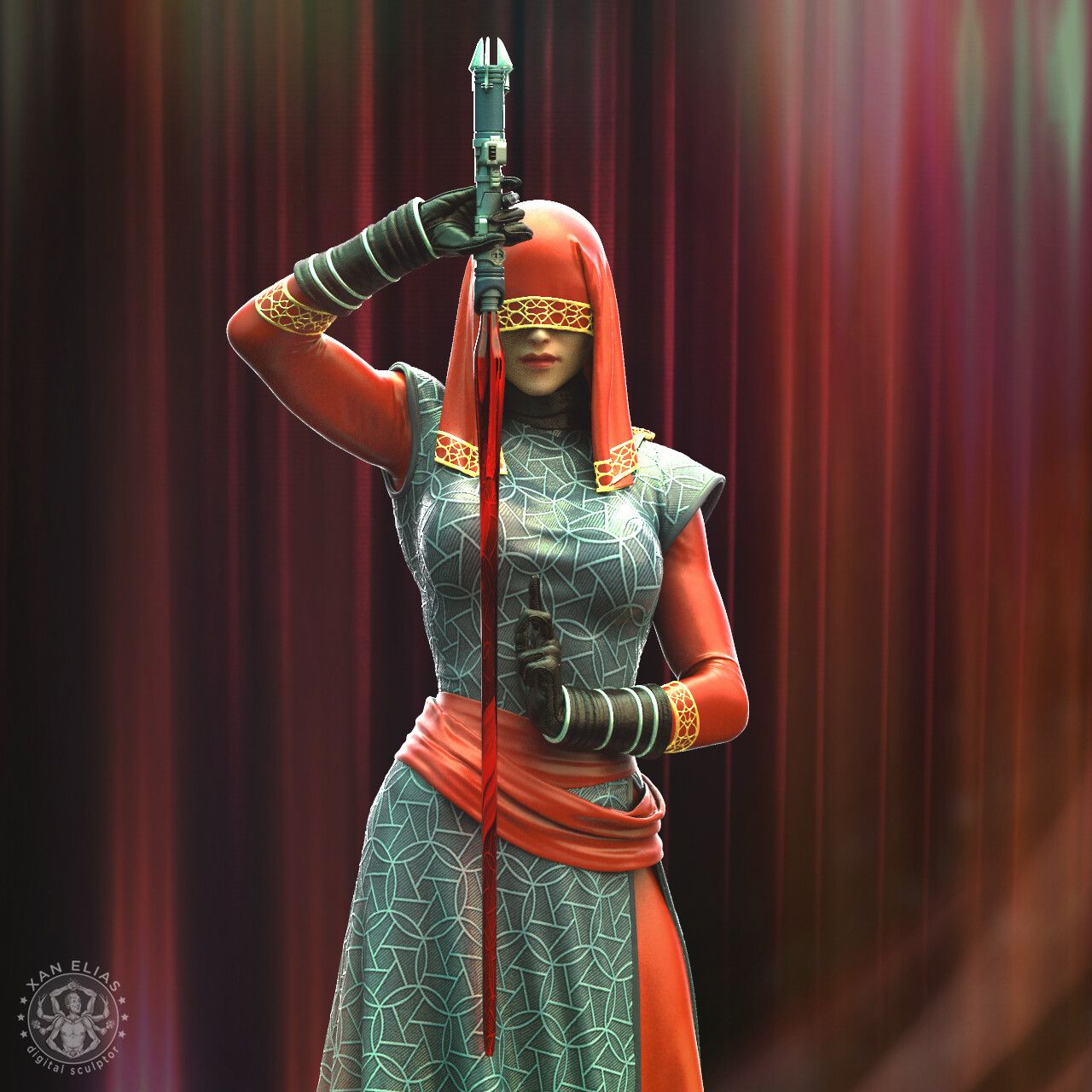 1280x1280 Xan Elías Marr 1:4 collectible statue