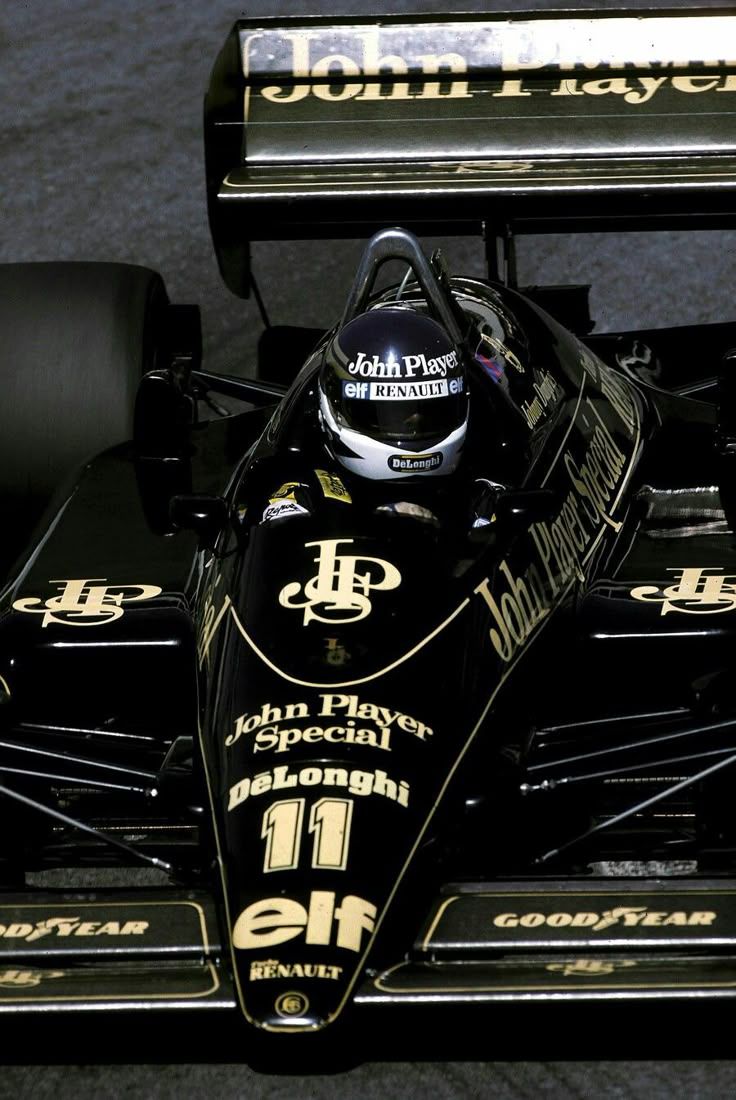736x1100 Johnny Dumfries.John Player Special Team Lotus.Lotus 98T.Motor Renault EF15B V6 t 1.5.1986