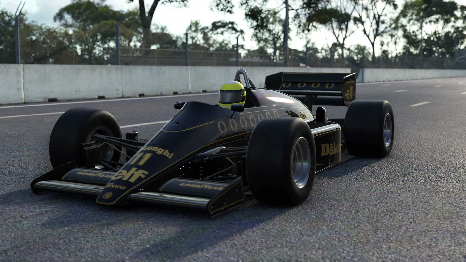 1920x1080 Lotus 98T. Cars of AMS2