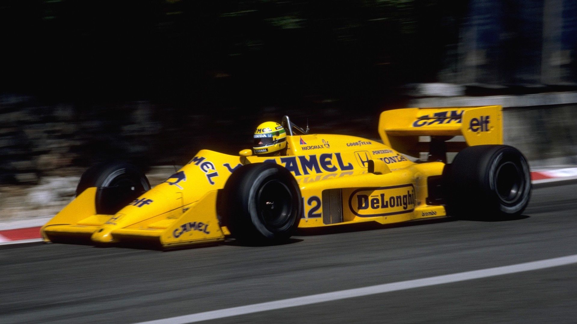 1919x1079 Classic Lotus 99T in Action on the Race Track