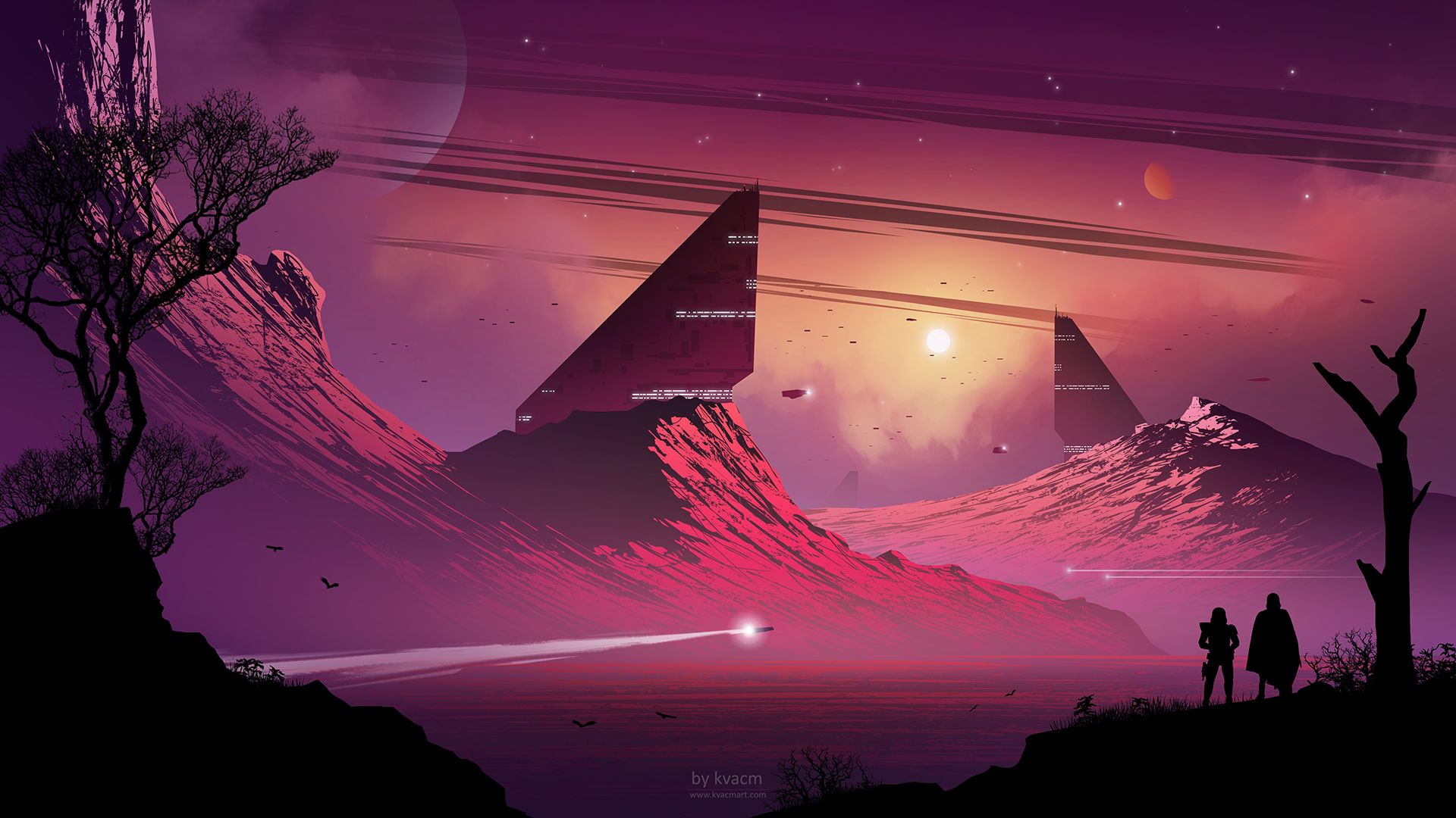 1920x1080 Desktop wallpaper: Sci Fi, Landscape 4K free download for PC. 909798
