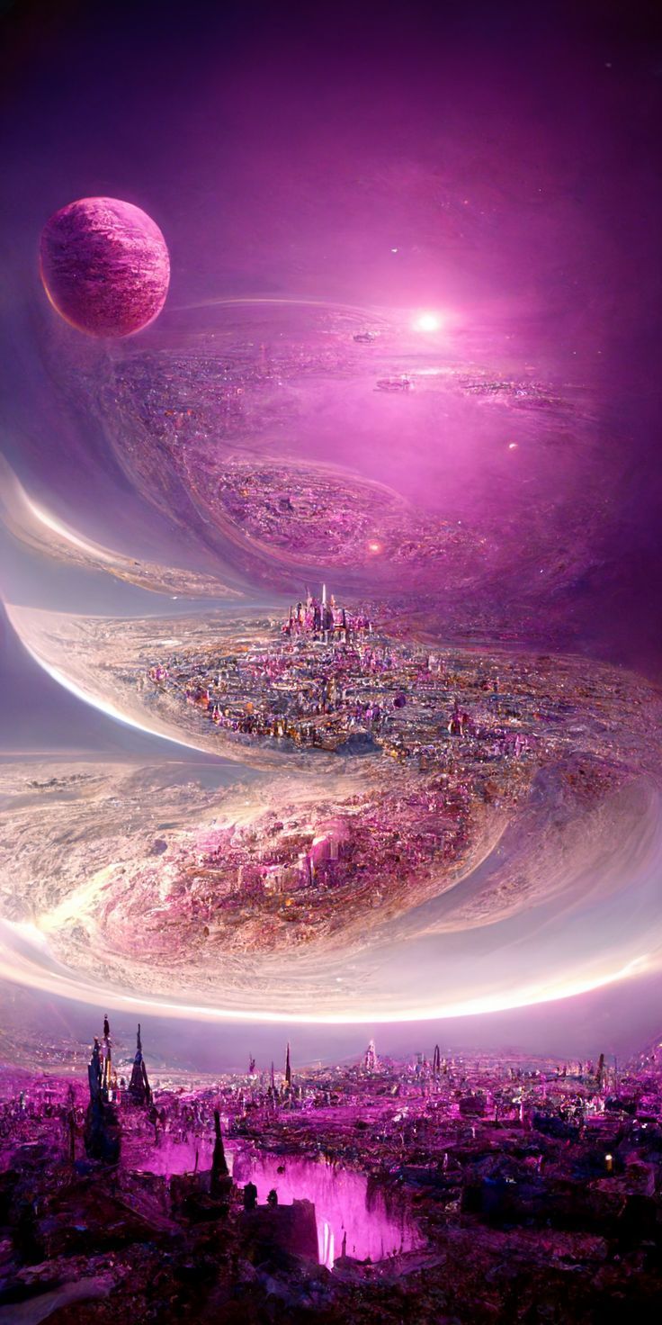 736x1472 Futuristic City Lights Wallpaper. High key portrait, Outer space wallpaper, Printable wall collage