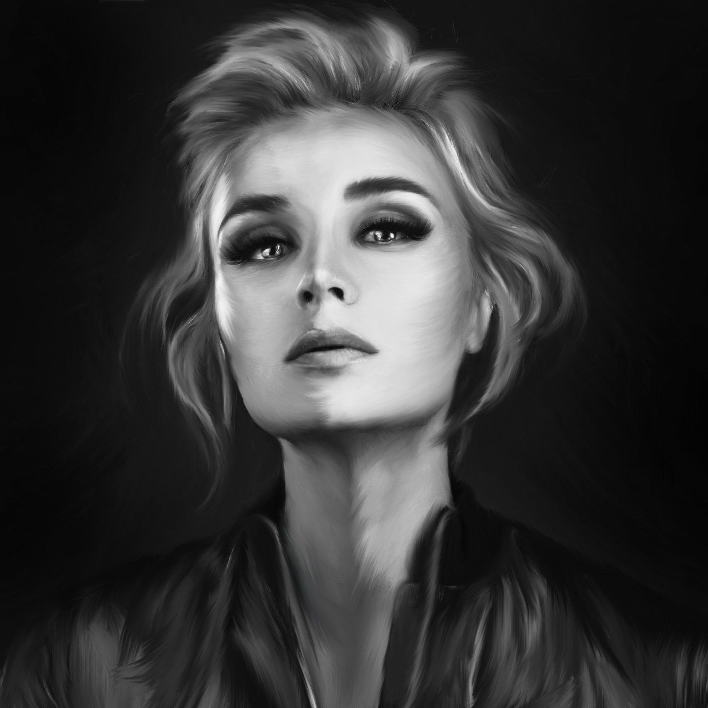 1440x1440 Kovalsky Art Gagarina digital portrait