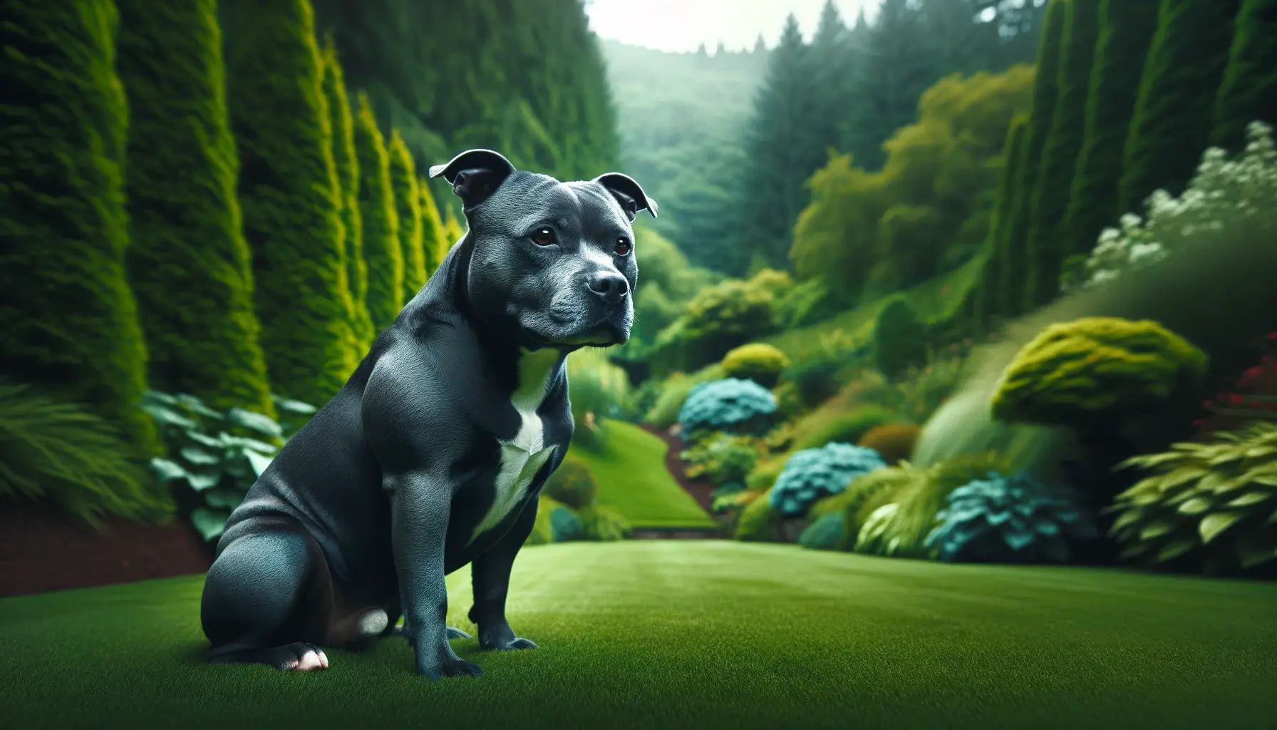 1792x1024 Blue Staffy Bull Terrier Dog Breed Information & Exper