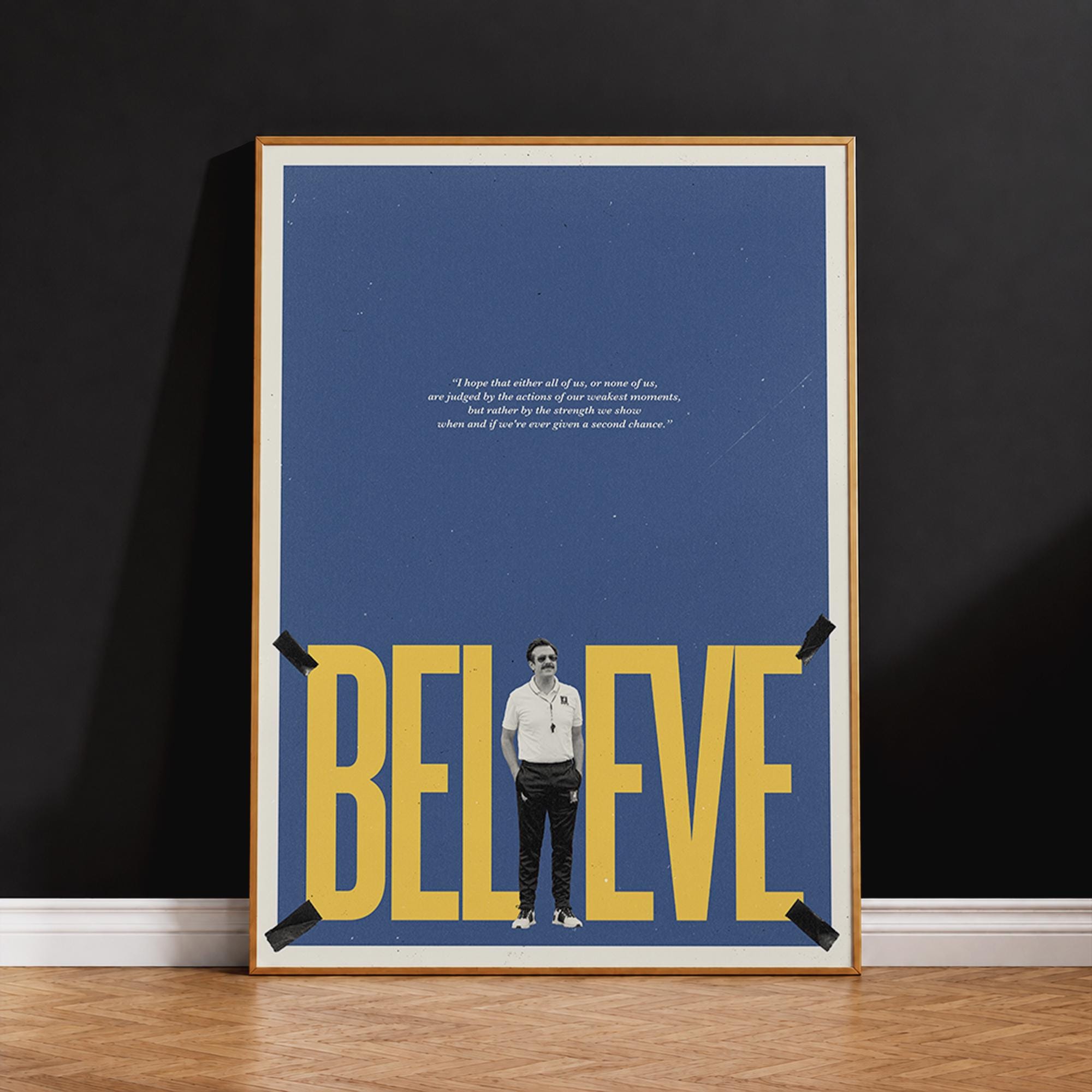 2000x2000 Lasso Quote Poster
