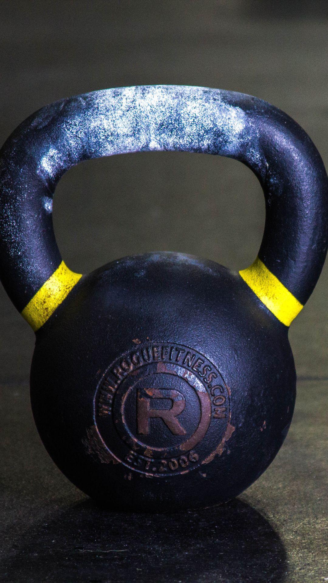 1080x1920 Wallpaper physical fitness, strength training, weights, Training, Exercise. Kettlebell, Gym, No equipment workout