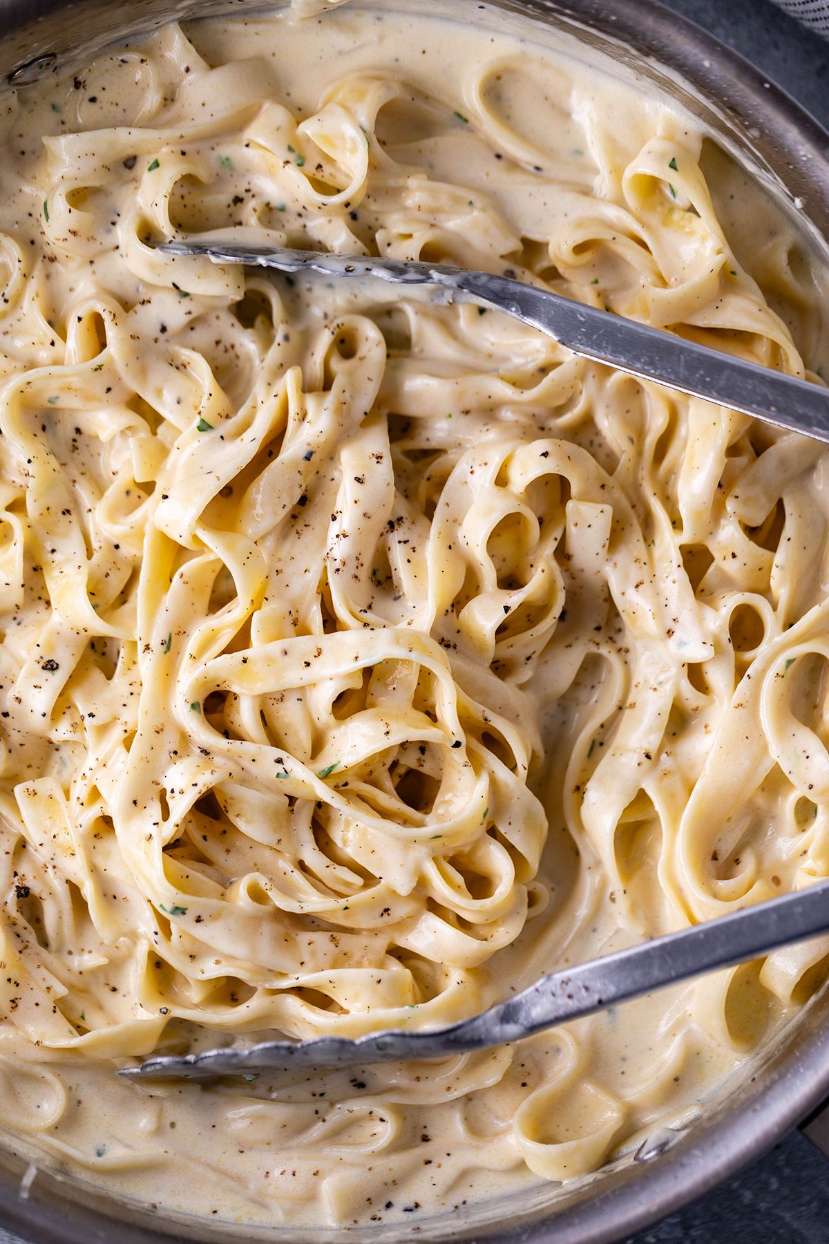 1200x1800 One Pan Fettuccine Alfredo. 2 Pencil