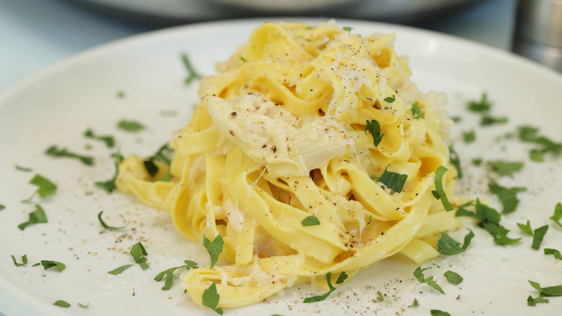 1920x1080 Easy Creamy Chicken Alfredo Pasta Recipe With How To Video
