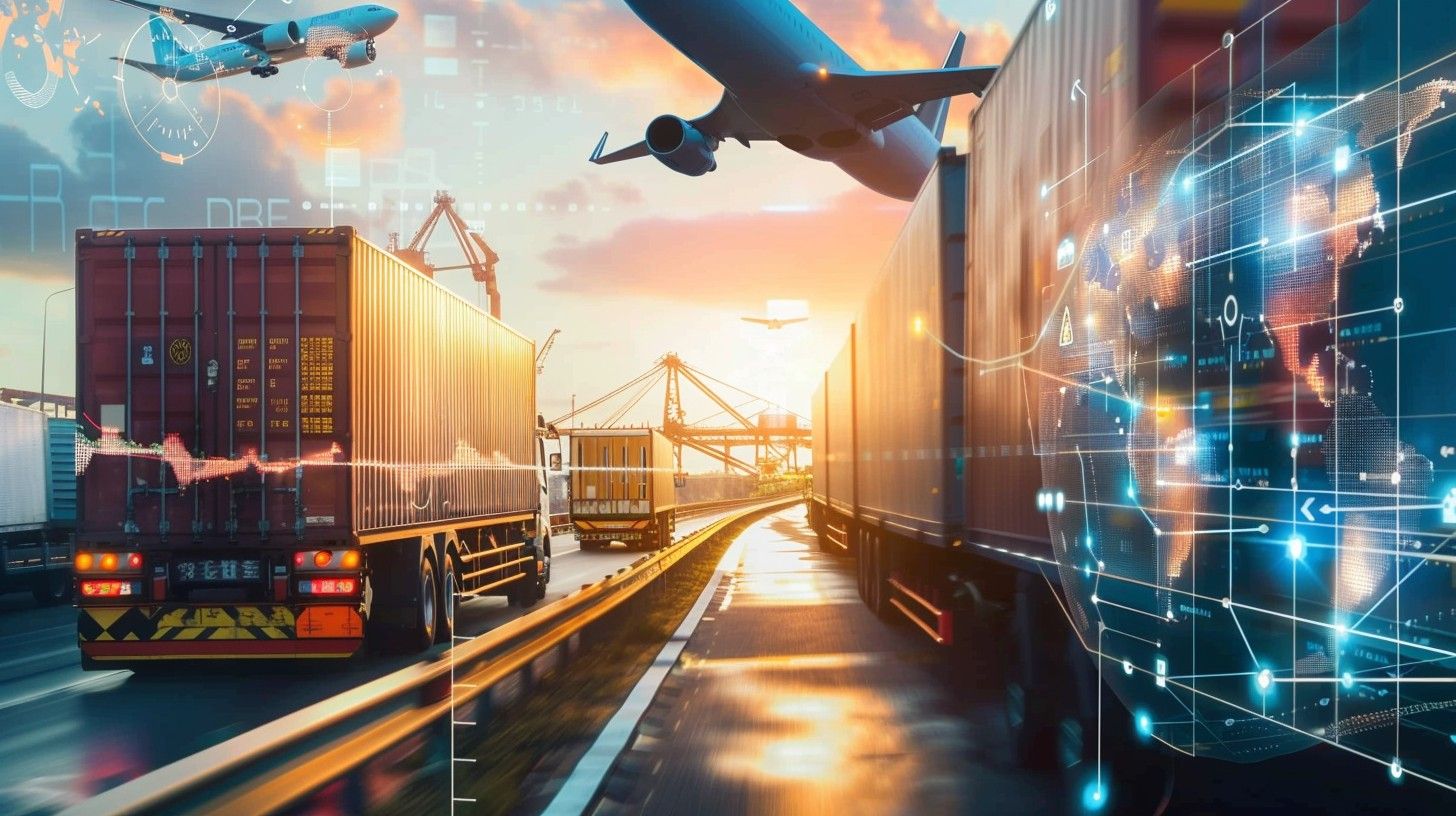 1456x816 Download Global Logistics Concept Image, Logistics, Trade